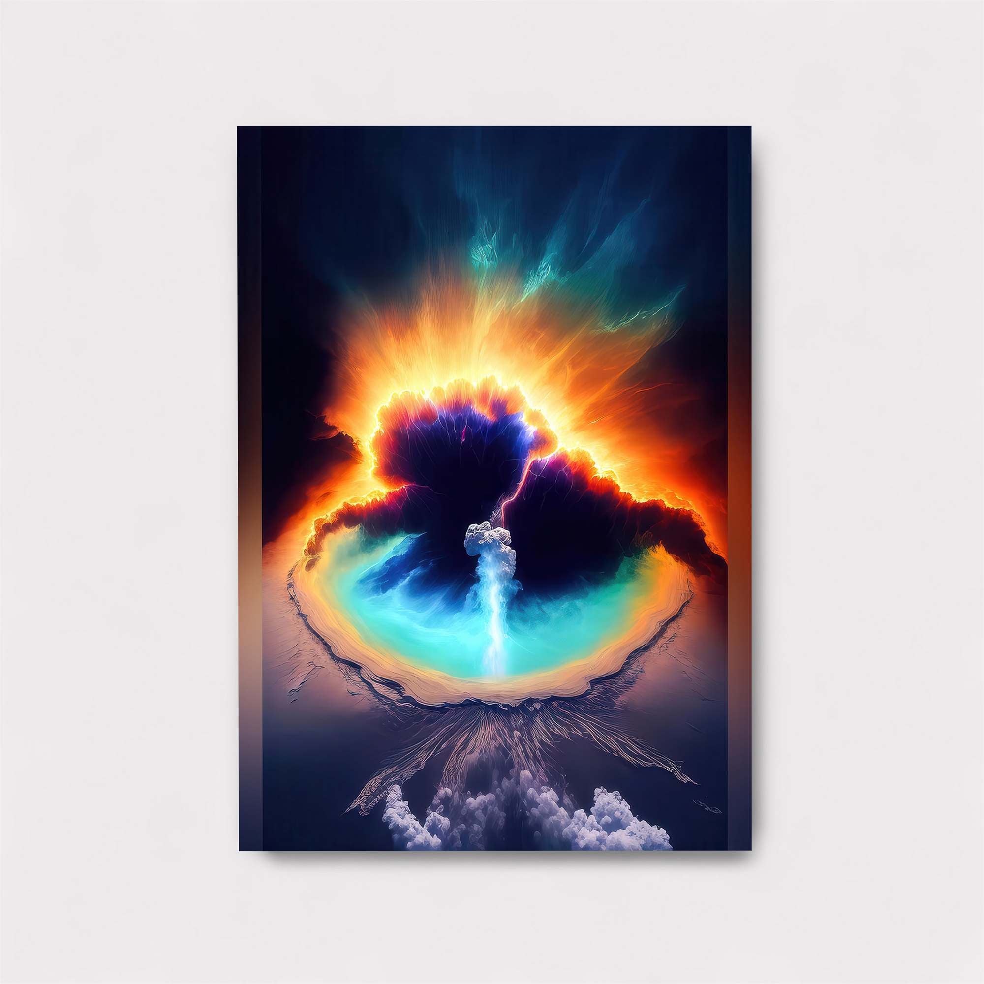 Volcanic Radiance Safe Wall Magnetic / M