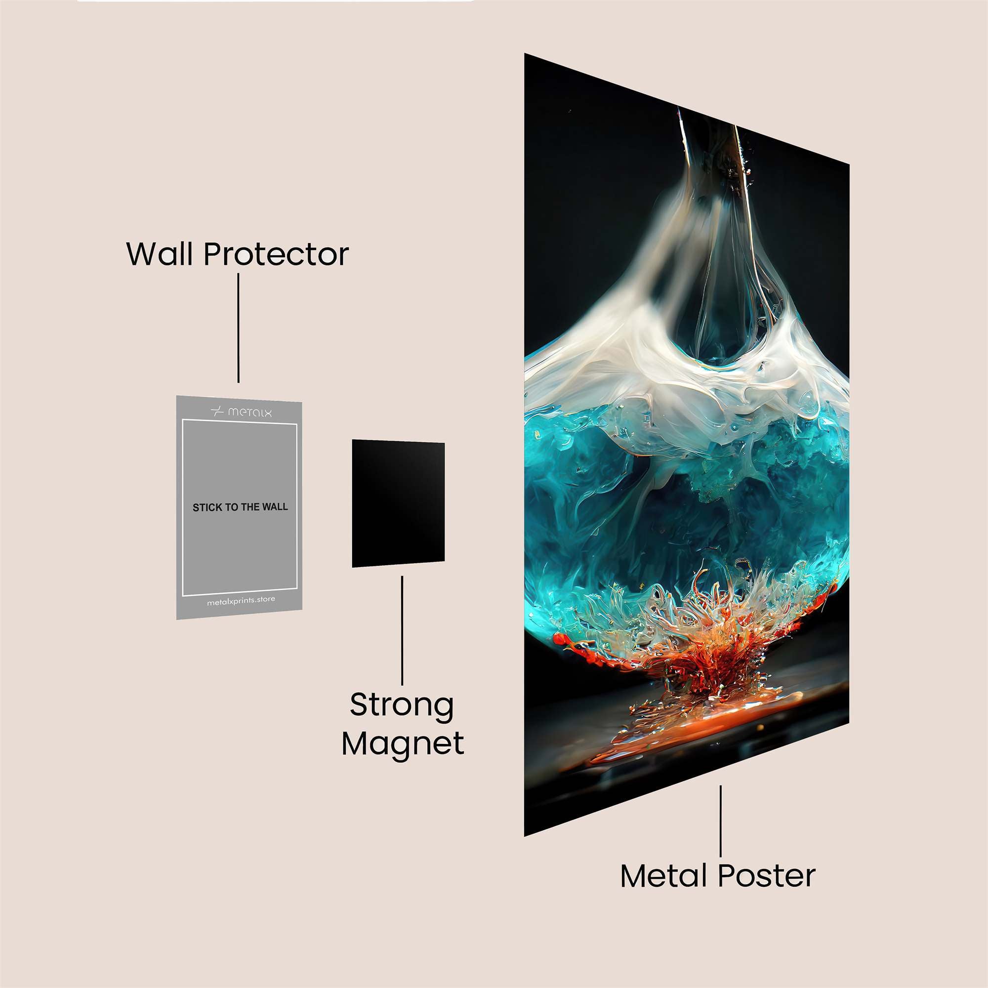 Liquid Dream Safe Wall Magnetic / M