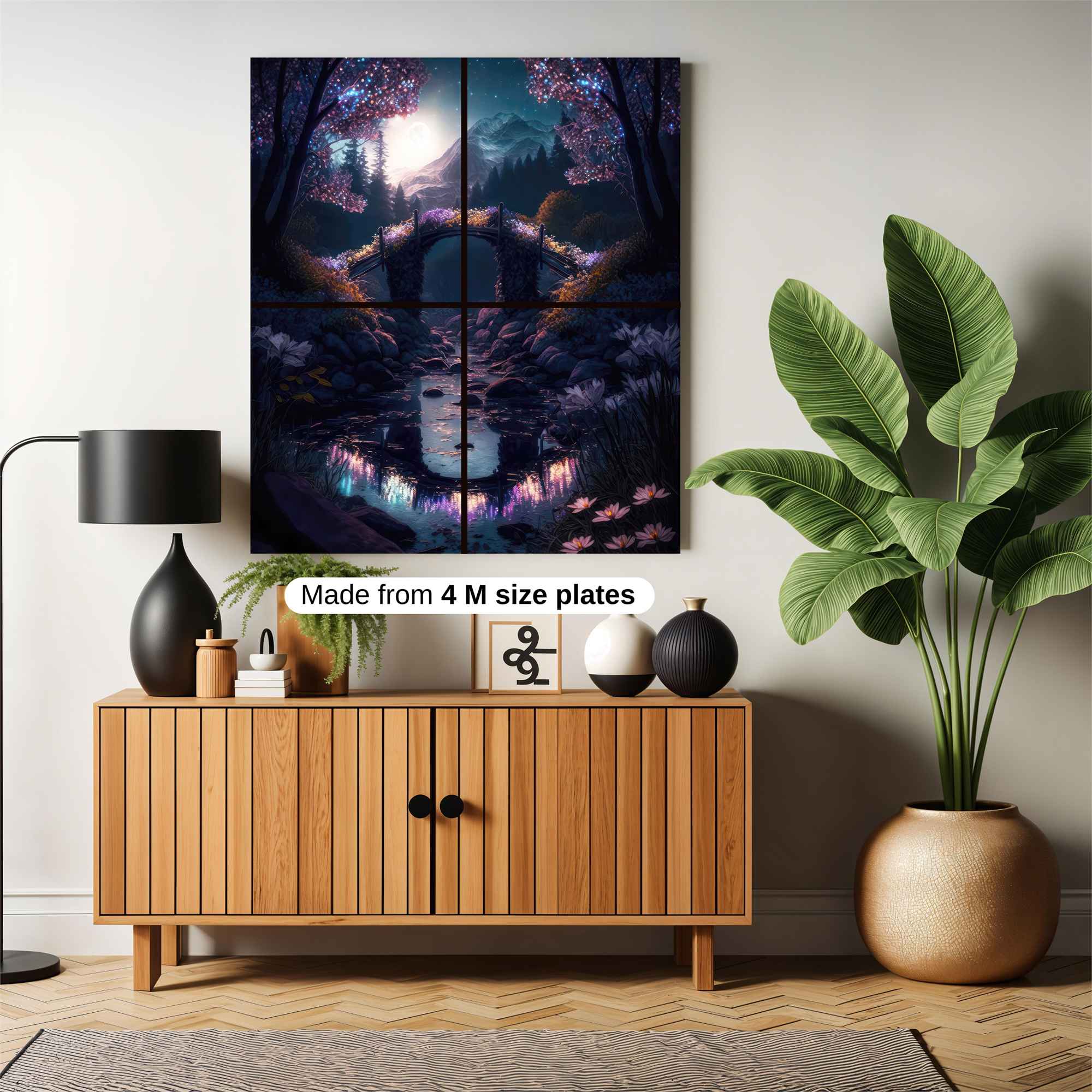 Moonlit Enchantment Safe Wall Magnetic / M