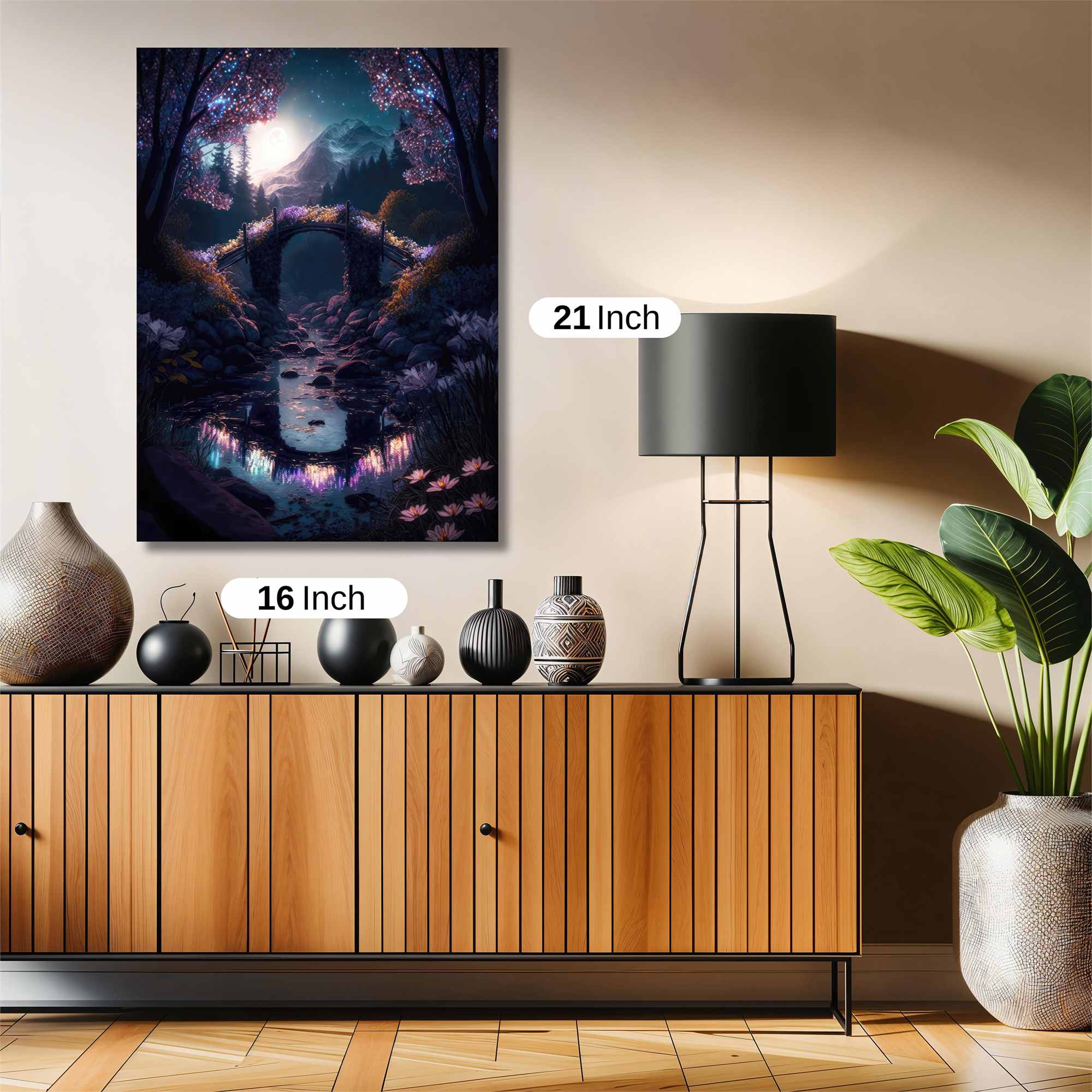 Moonlit Enchantment Safe Wall Magnetic / M