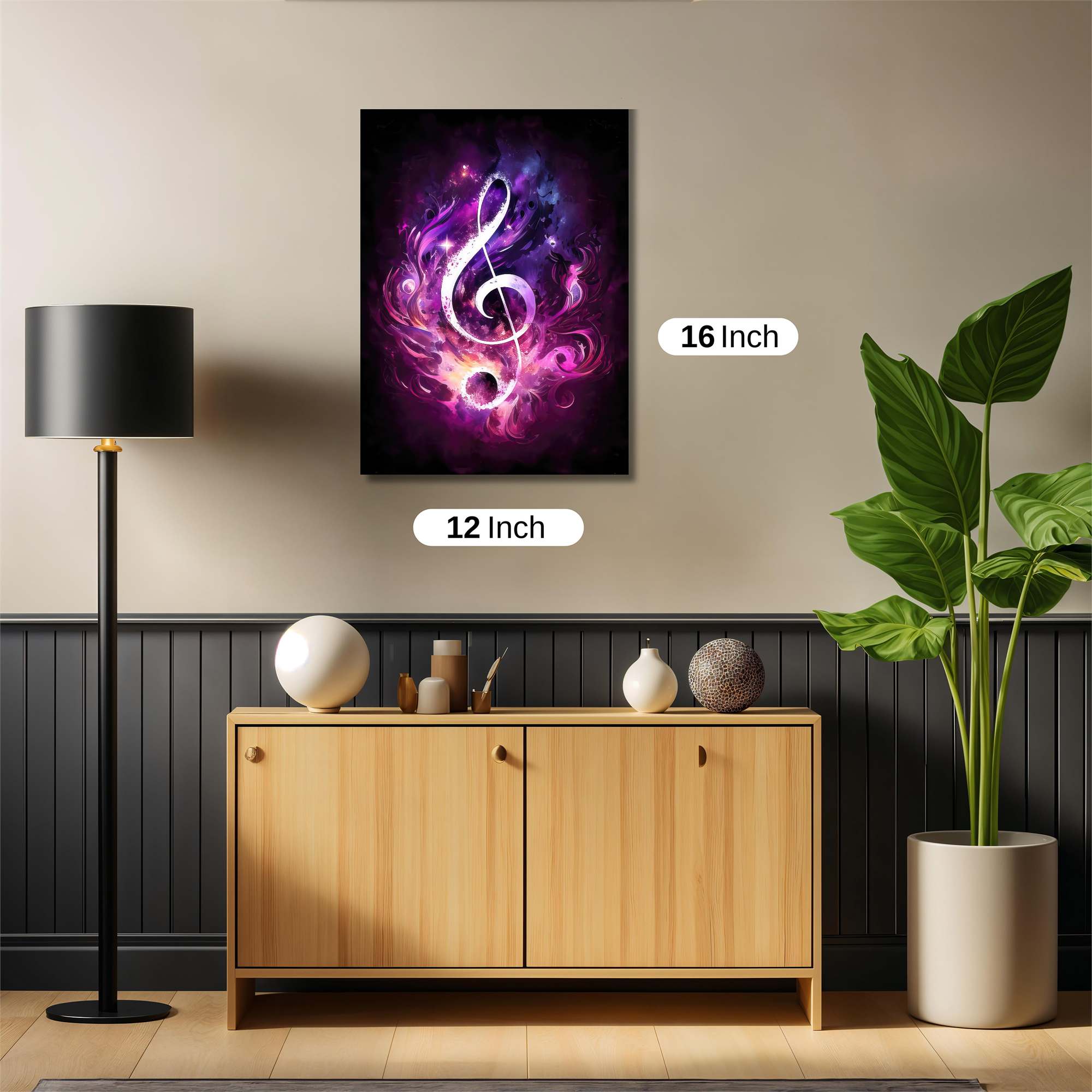 Music Nebula Safe Wall Magnetic / M