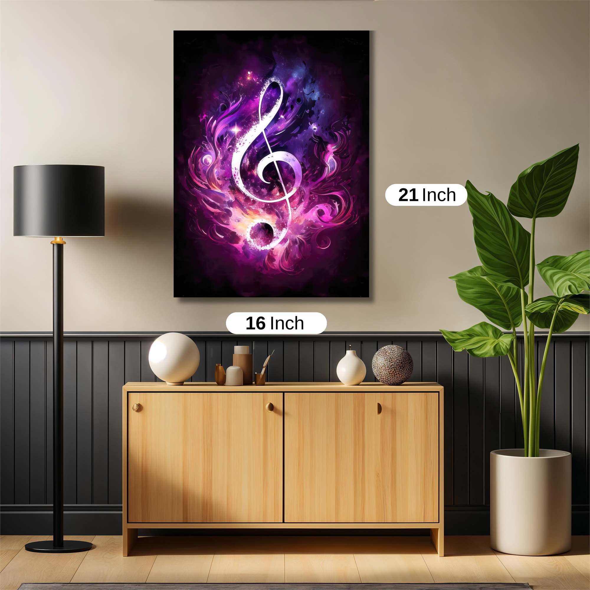 Music Nebula Safe Wall Magnetic / M