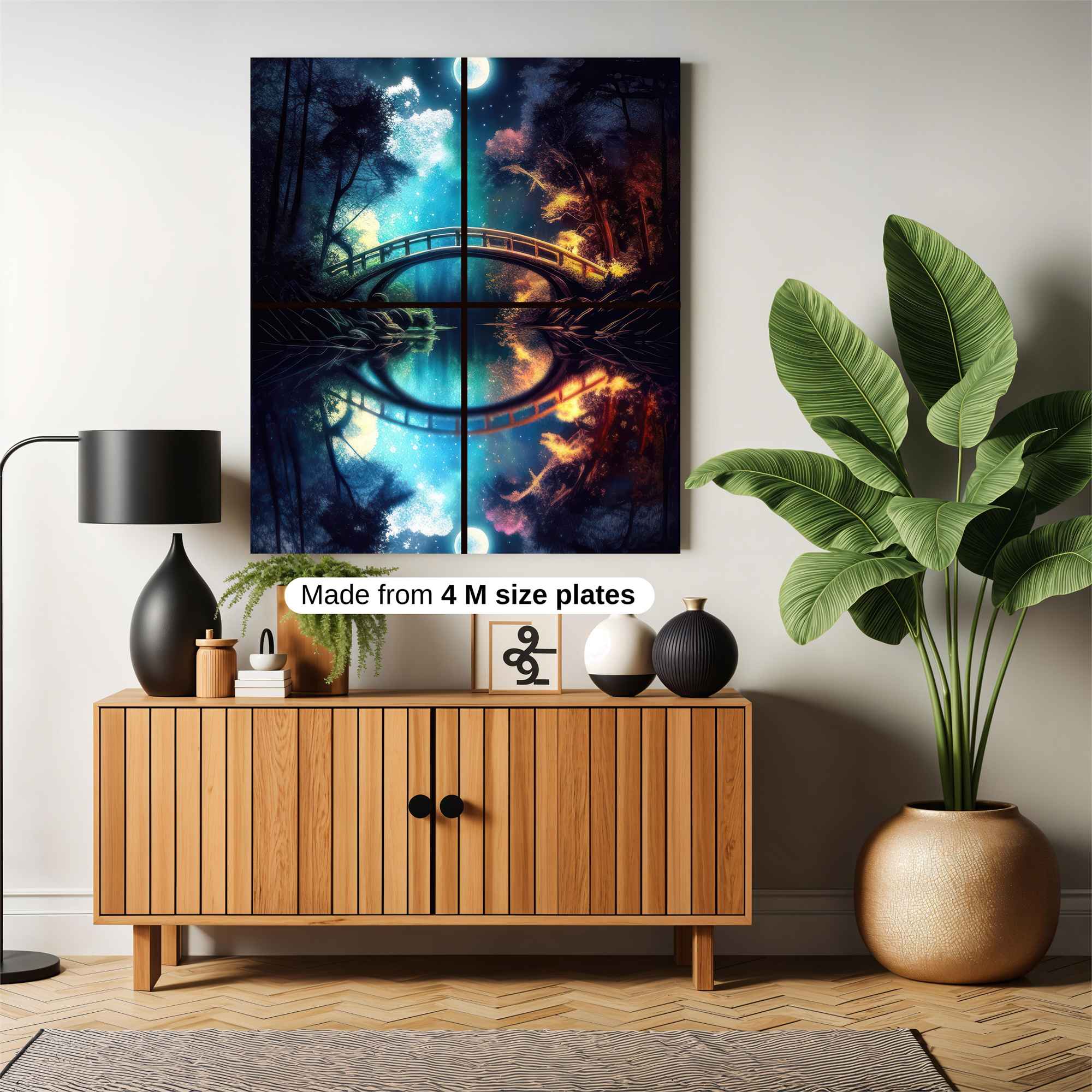 Moonlit Harmony Safe Wall Magnetic / M