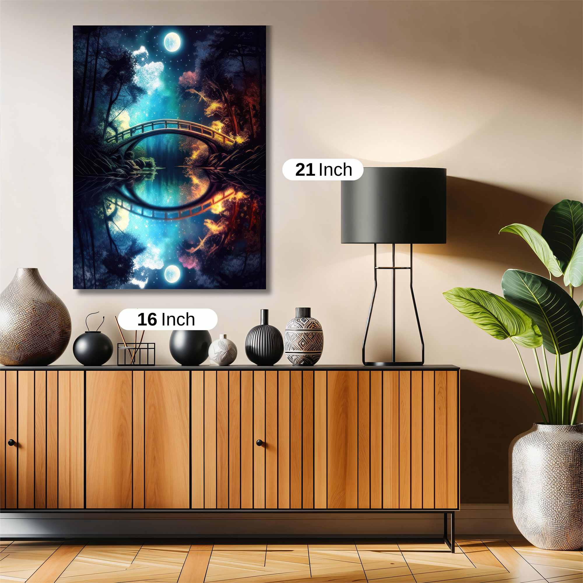 Moonlit Harmony Safe Wall Magnetic / M