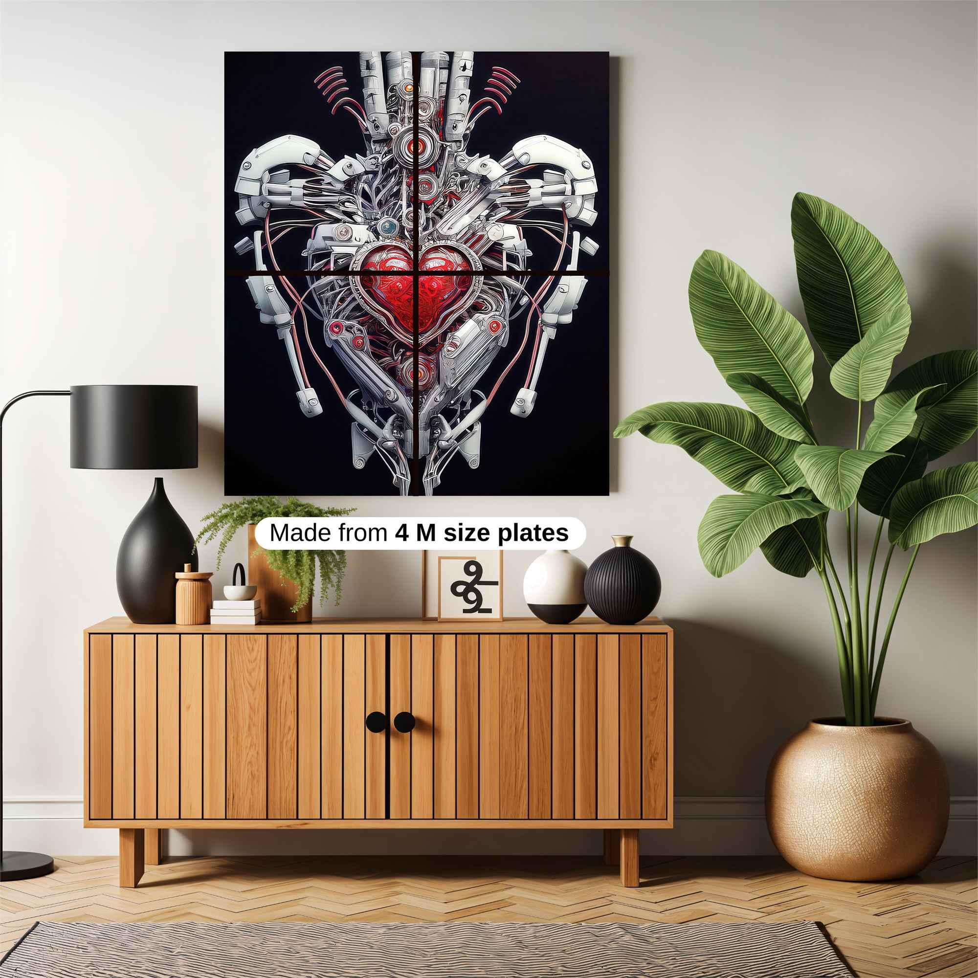 Heartbeat Symphony Safe Wall Magnetic / M