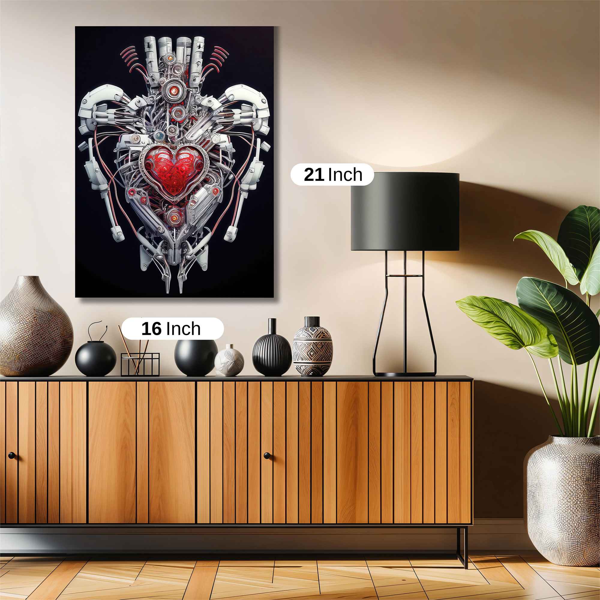 Heartbeat Symphony Safe Wall Magnetic / M