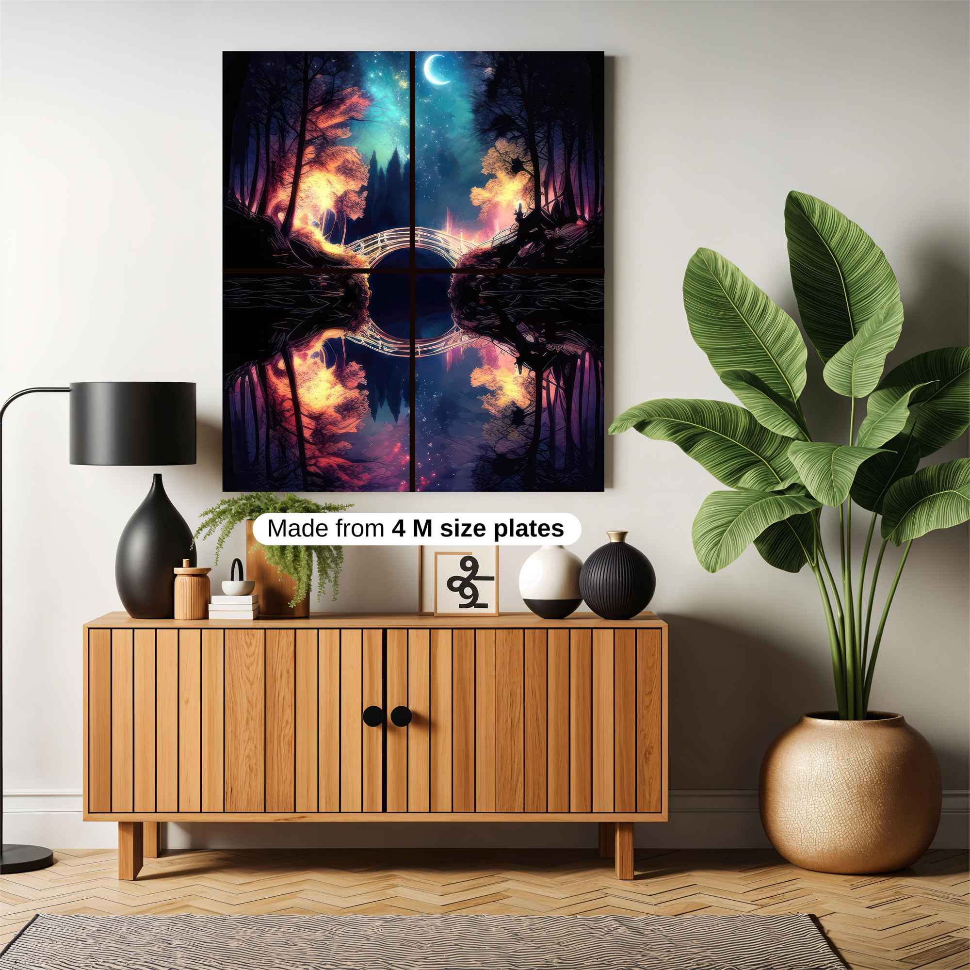 Moonlit Enchantment Safe Wall Magnetic / M