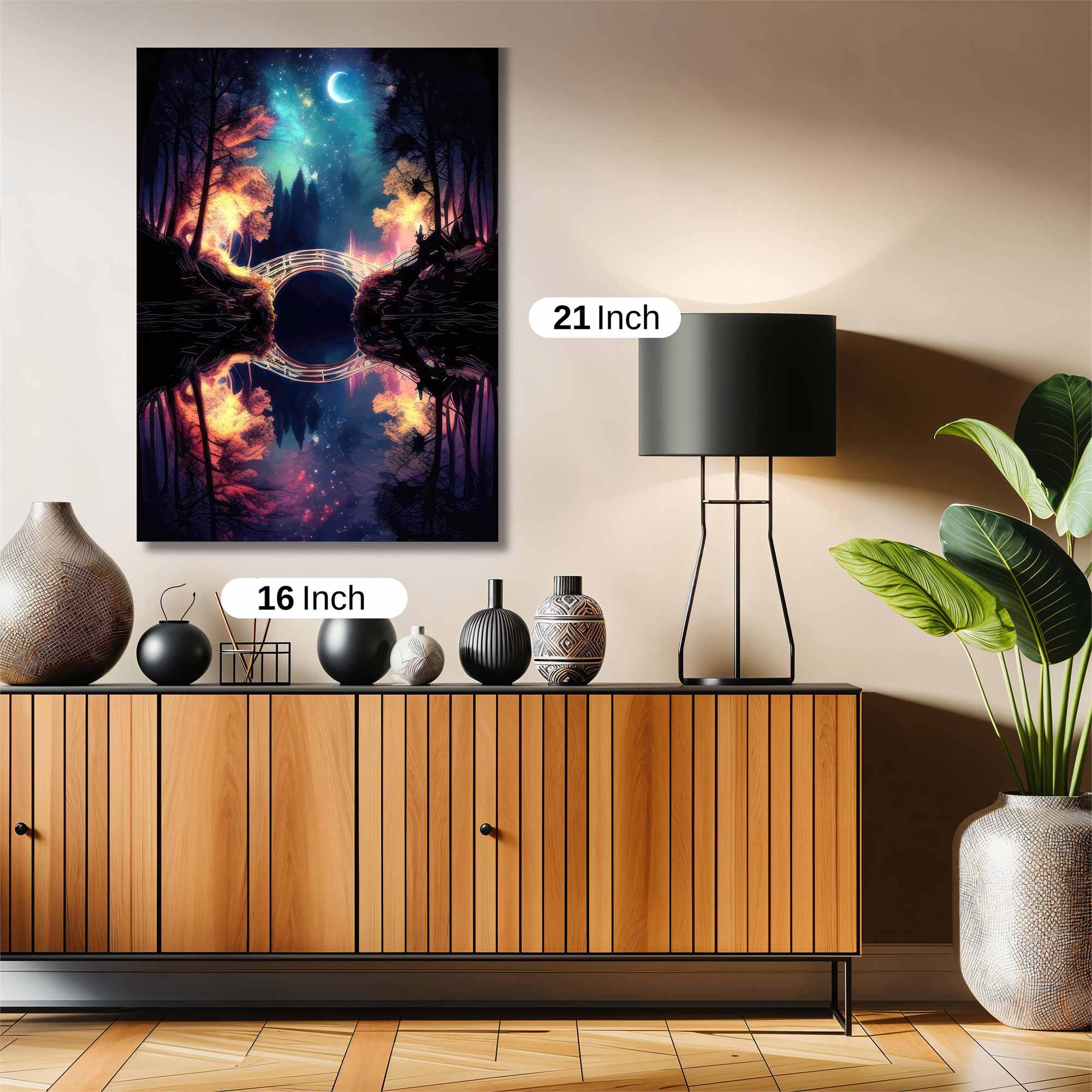 Moonlit Enchantment Safe Wall Magnetic / M