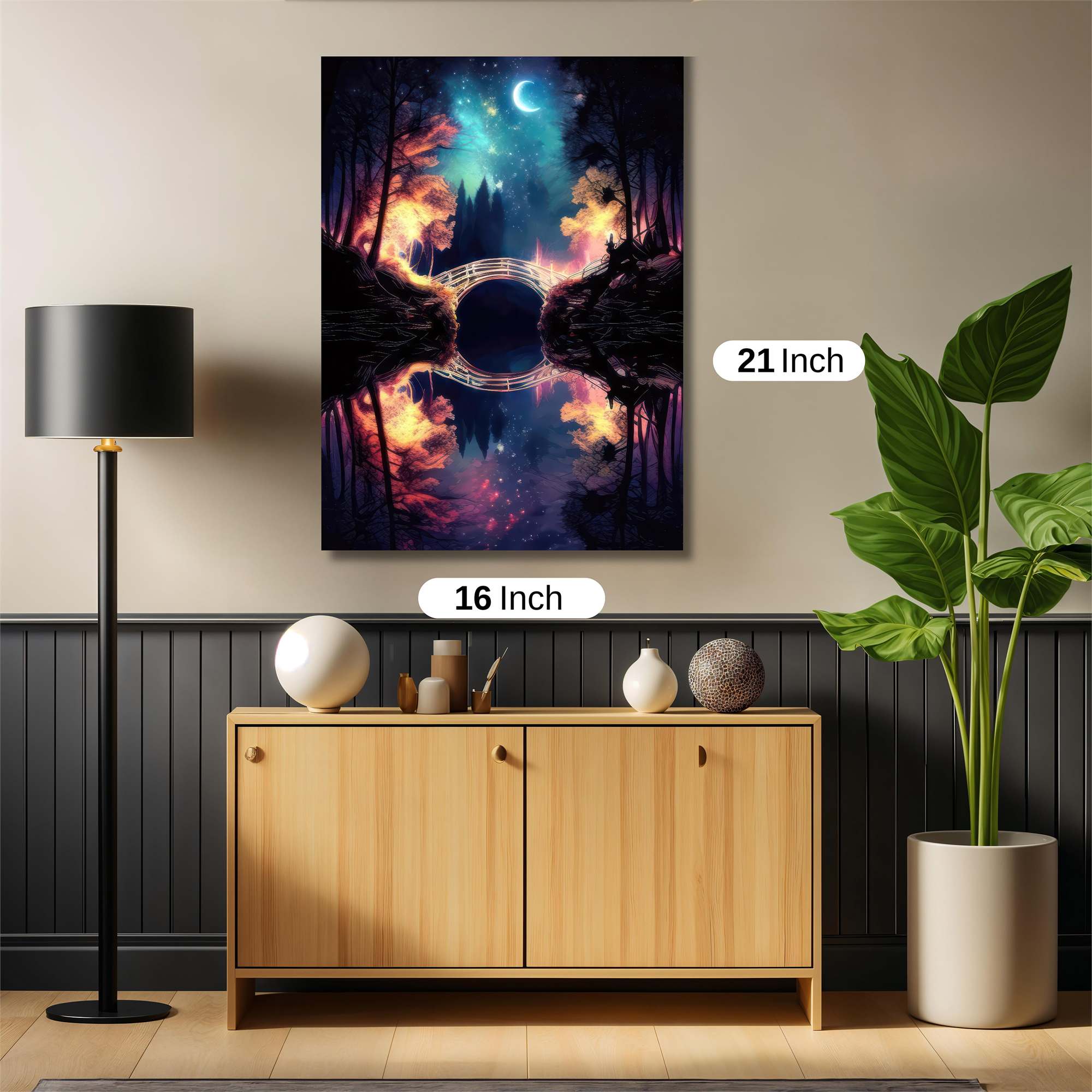 Moonlit Enchantment Safe Wall Magnetic / M