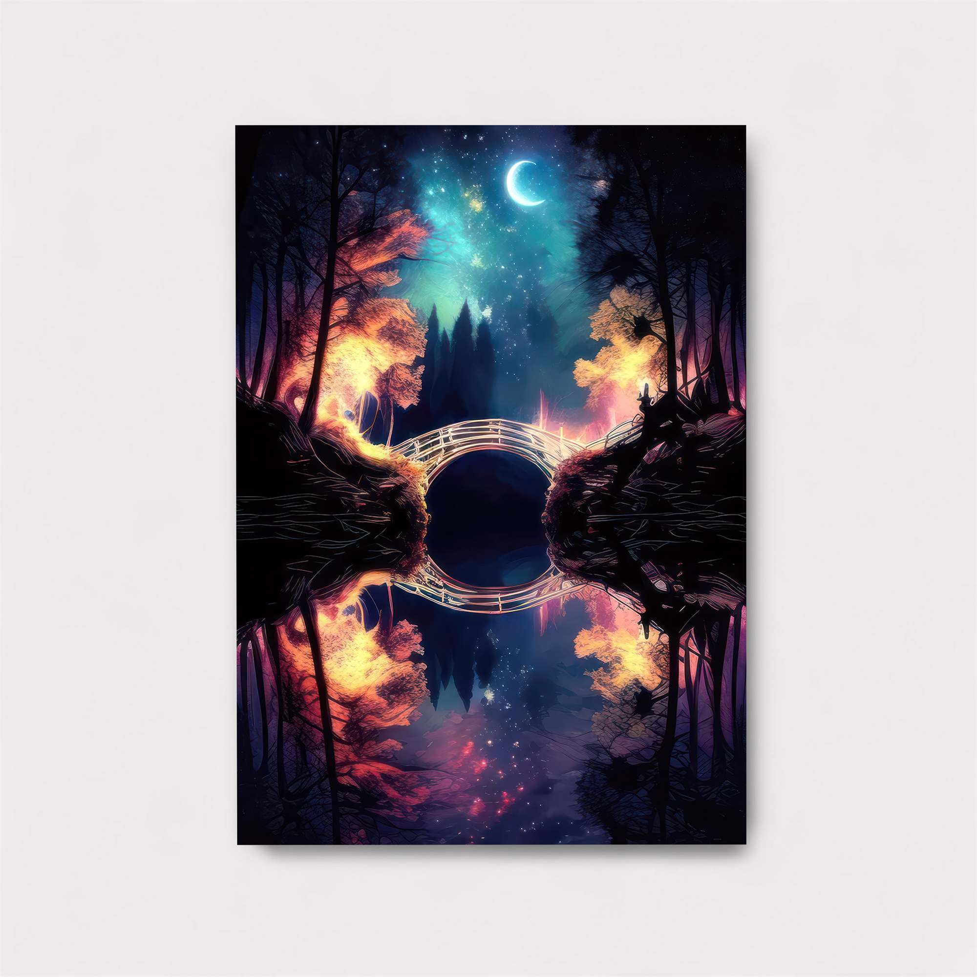 Moonlit Enchantment Safe Wall Magnetic / M