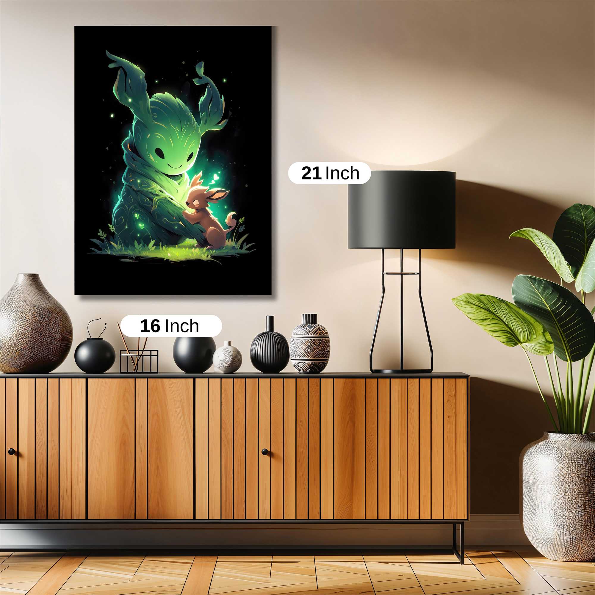 Leafy Embrace Safe Wall Magnetic / M