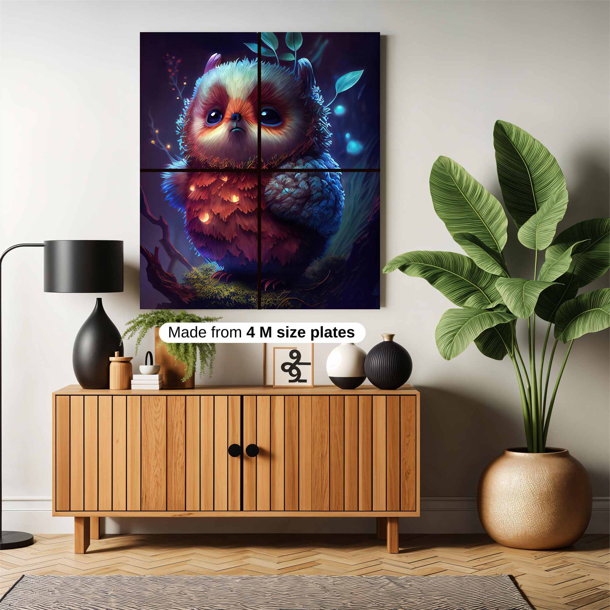 Owl Enchantment Safe Wall Magnetic / M