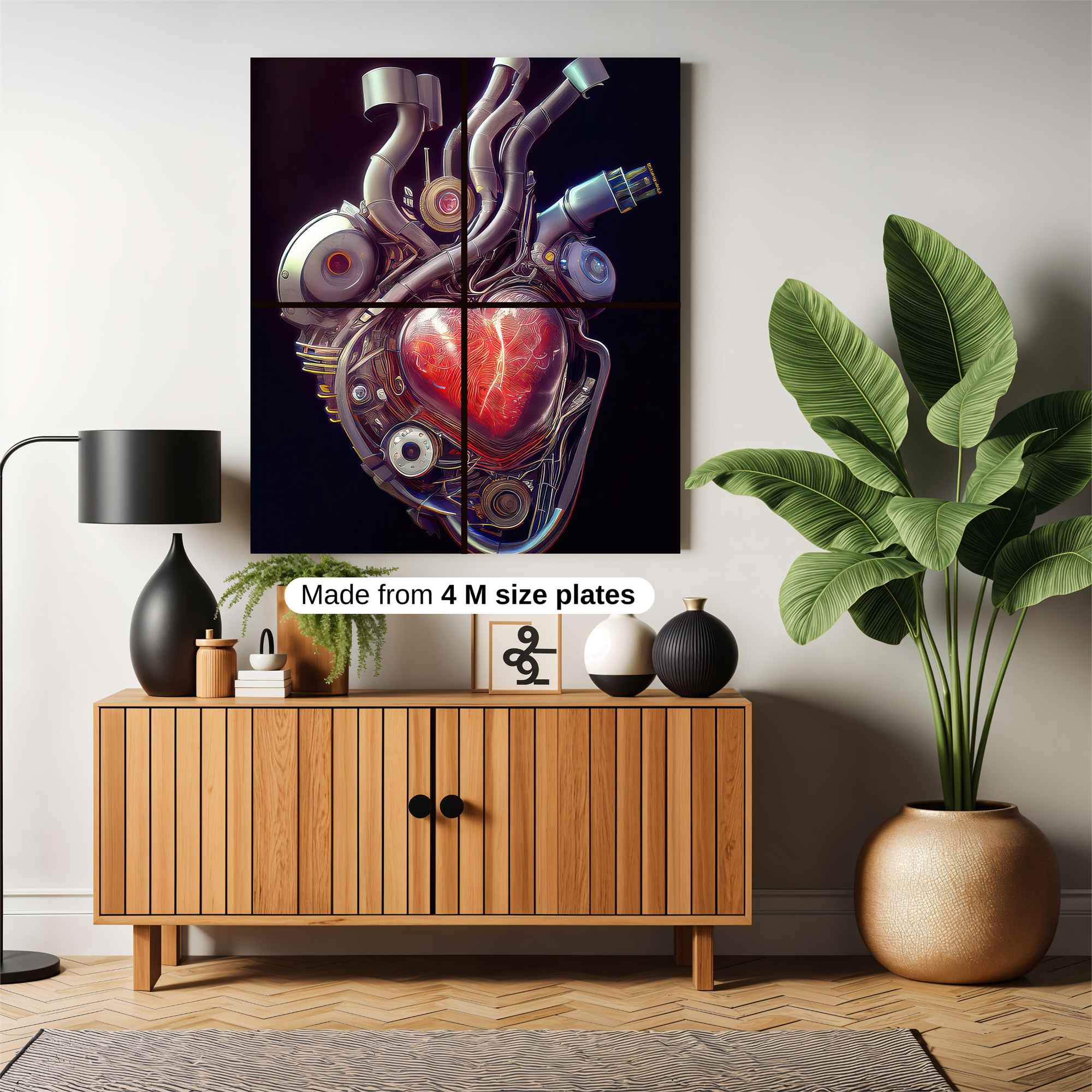 Heartbeat Fusion Safe Wall Magnetic / M