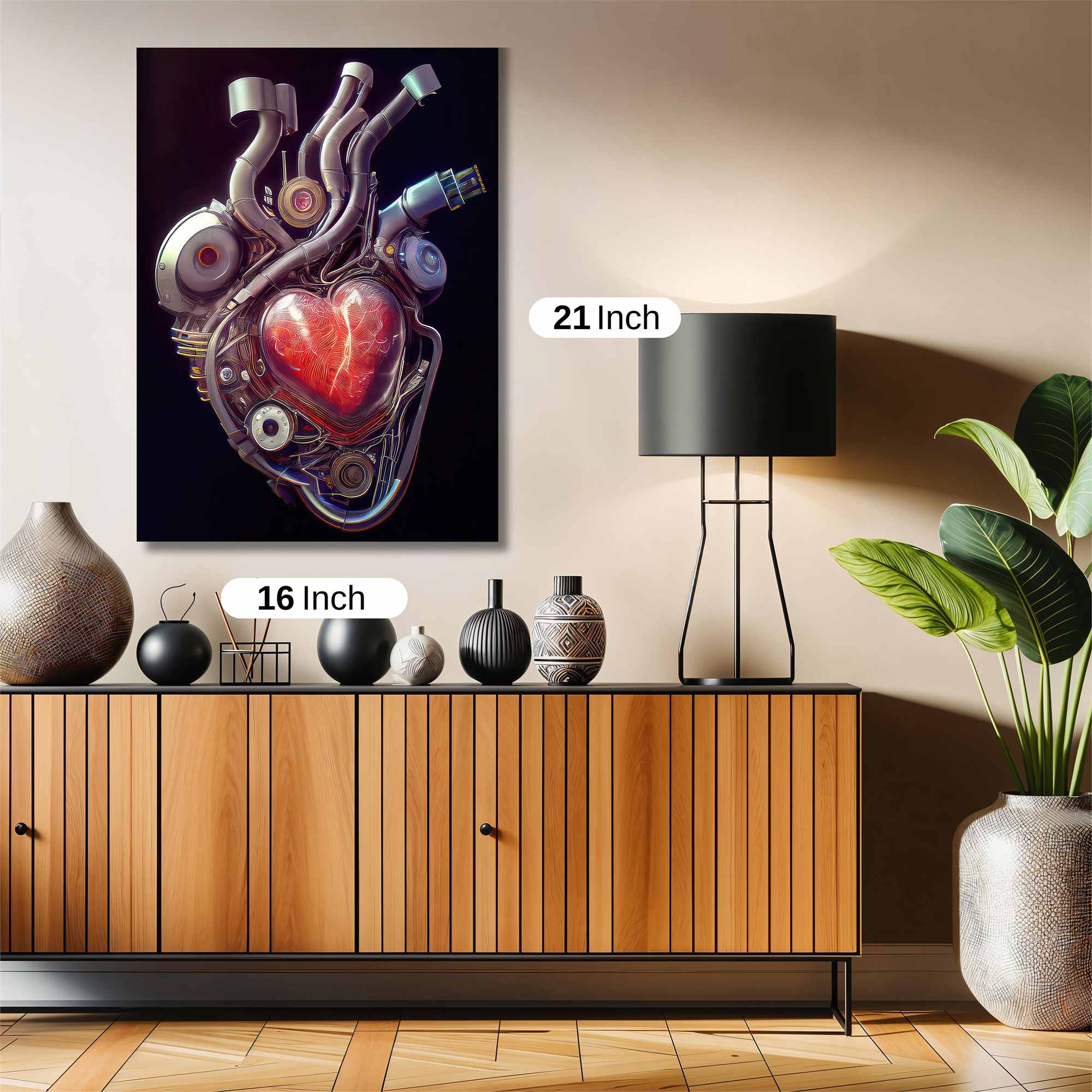 Heartbeat Fusion Safe Wall Magnetic / M