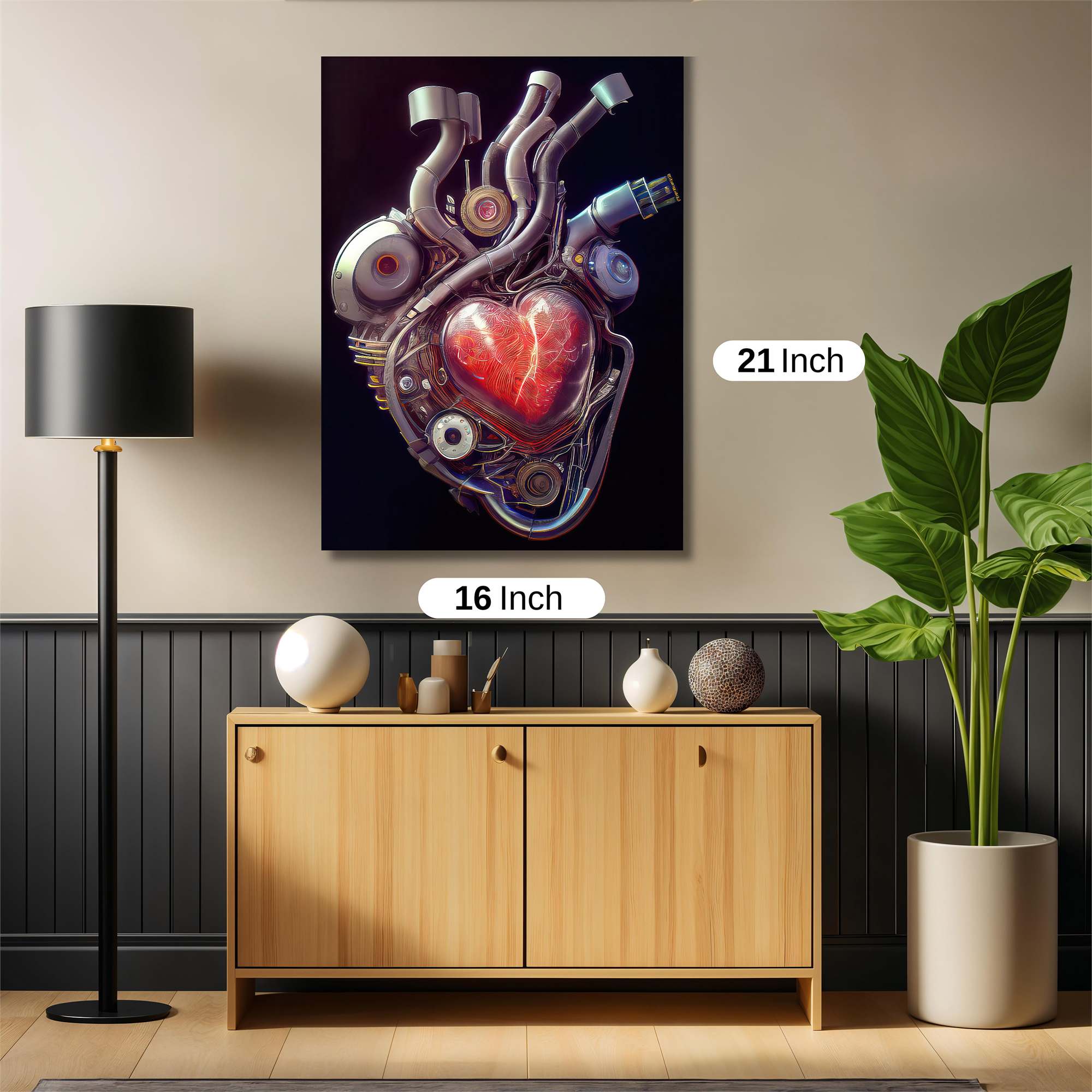 Heartbeat Fusion Safe Wall Magnetic / M