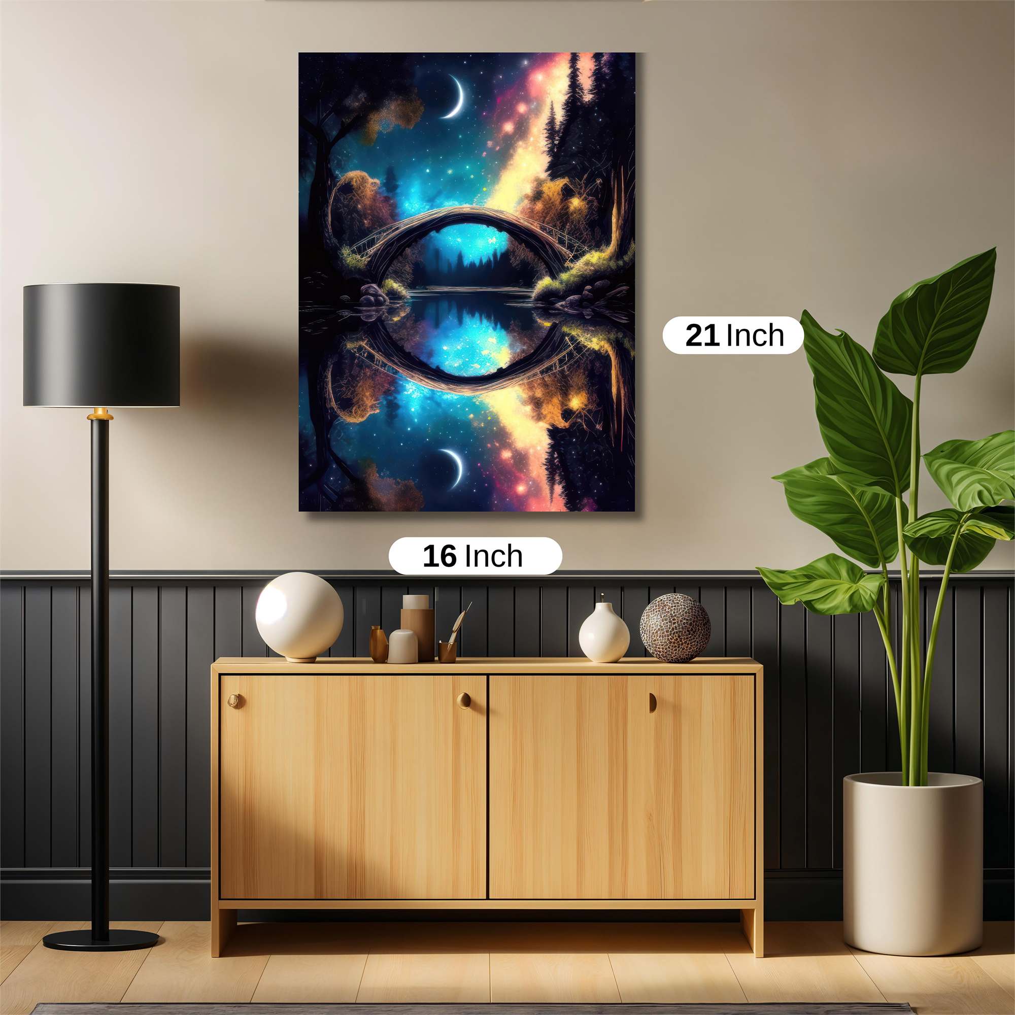Moonlit Dream Safe Wall Magnetic / M