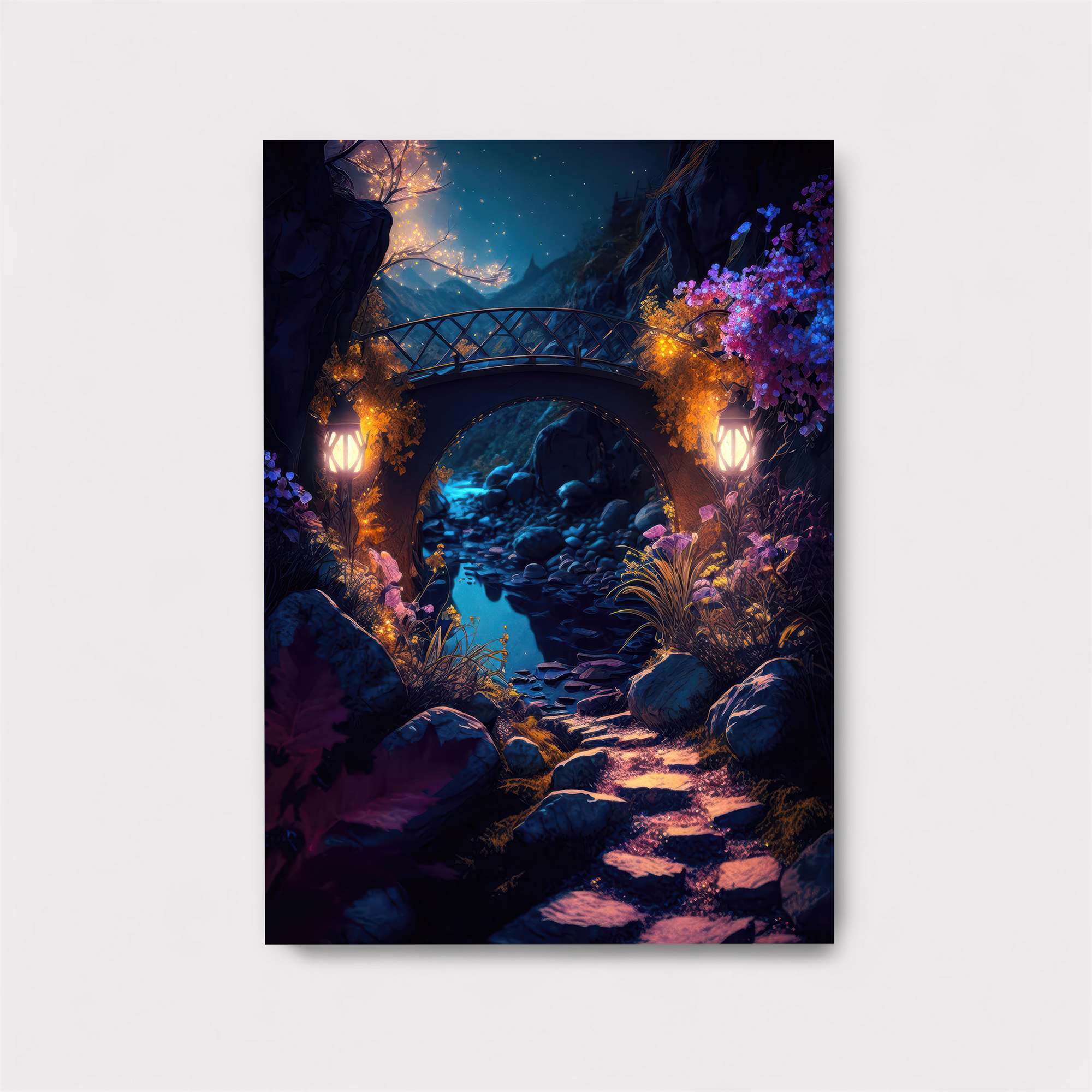 Moonlit Tranquility Safe Wall Magnetic / M