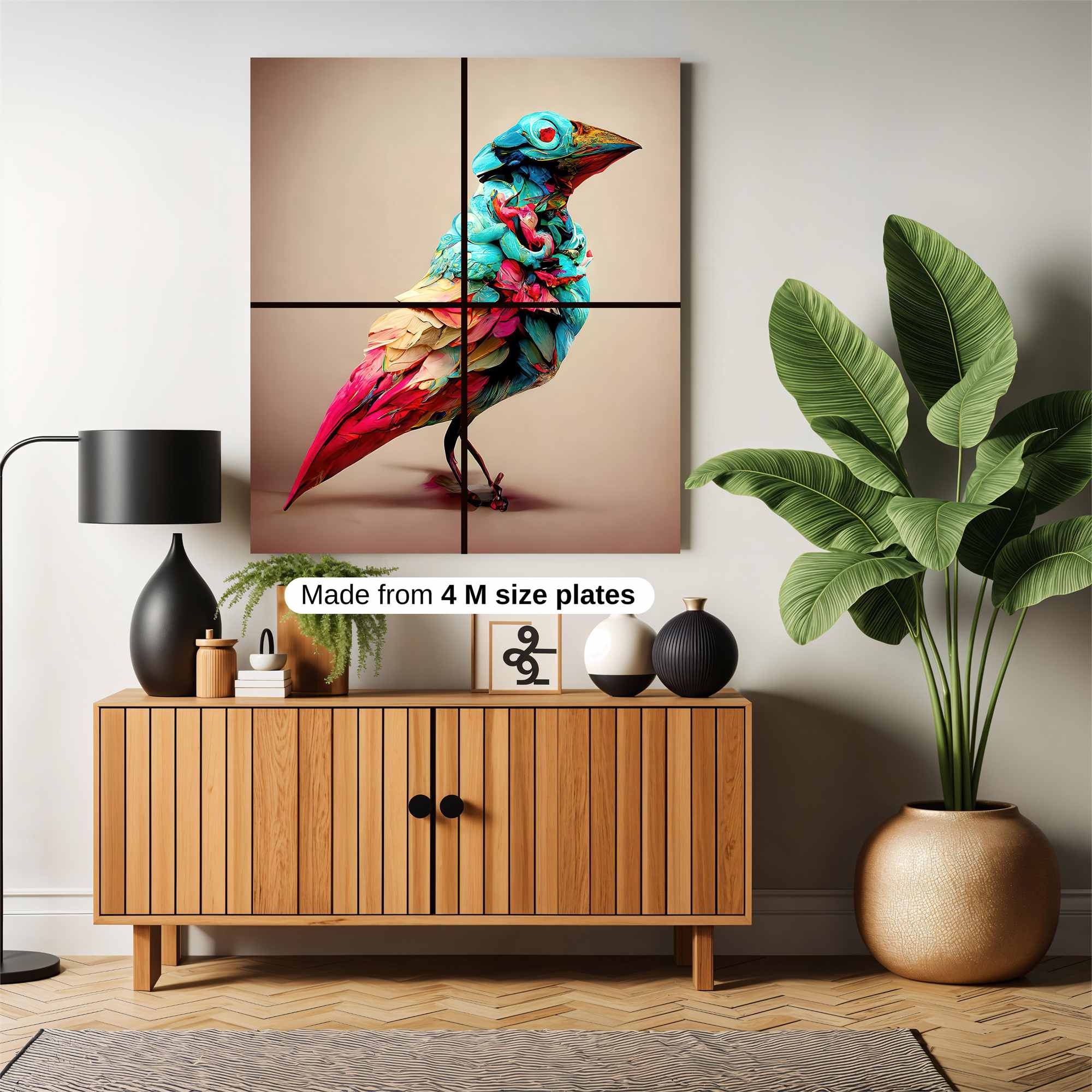 Bird Fantasia Safe Wall Magnetic / M