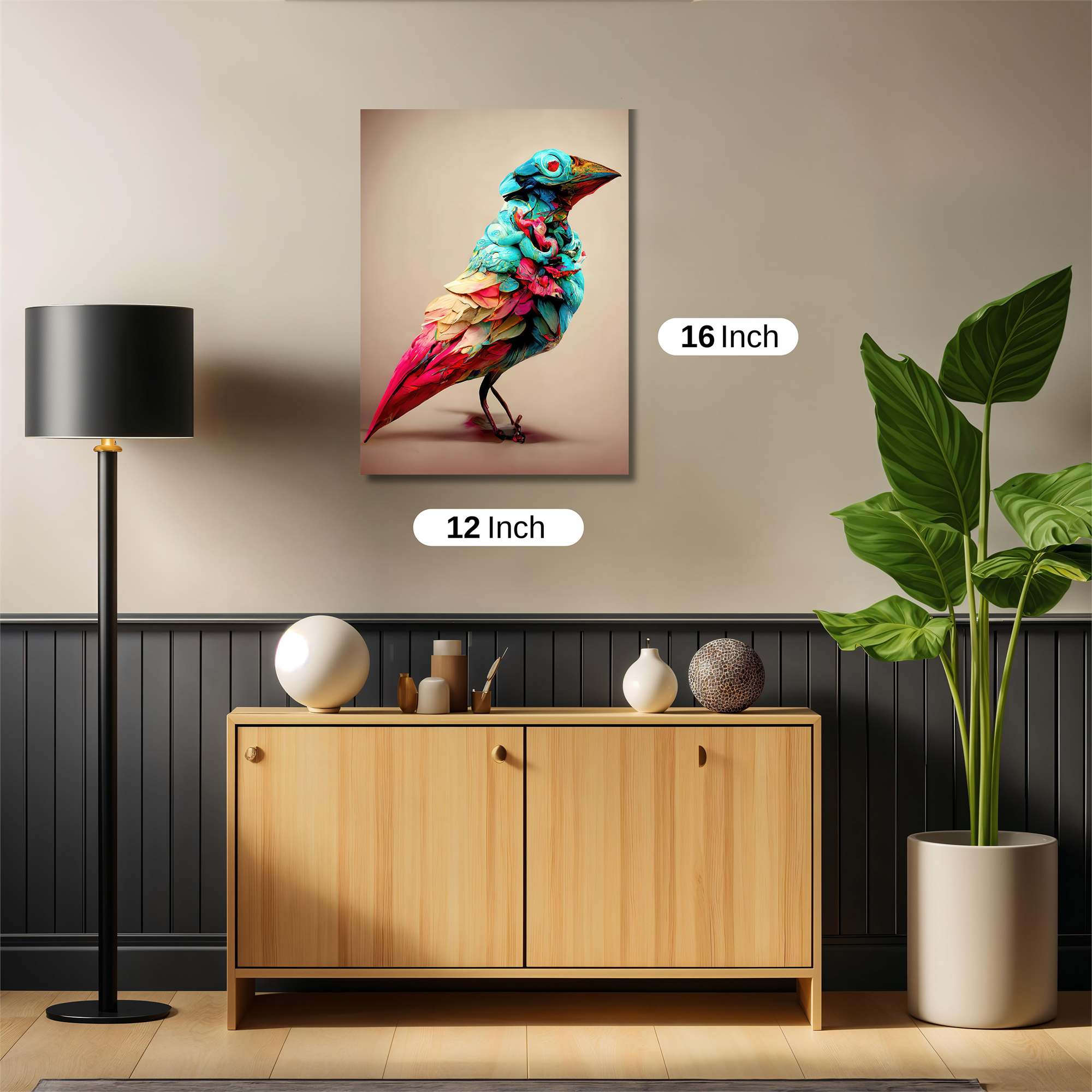 Bird Fantasia Safe Wall Magnetic / M