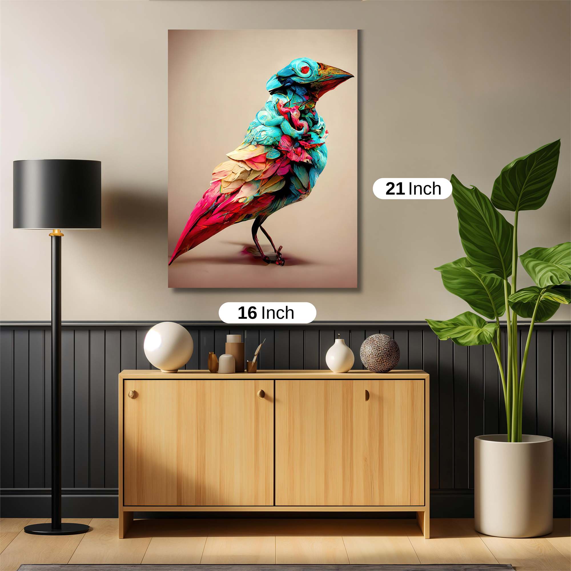 Bird Fantasia Safe Wall Magnetic / M