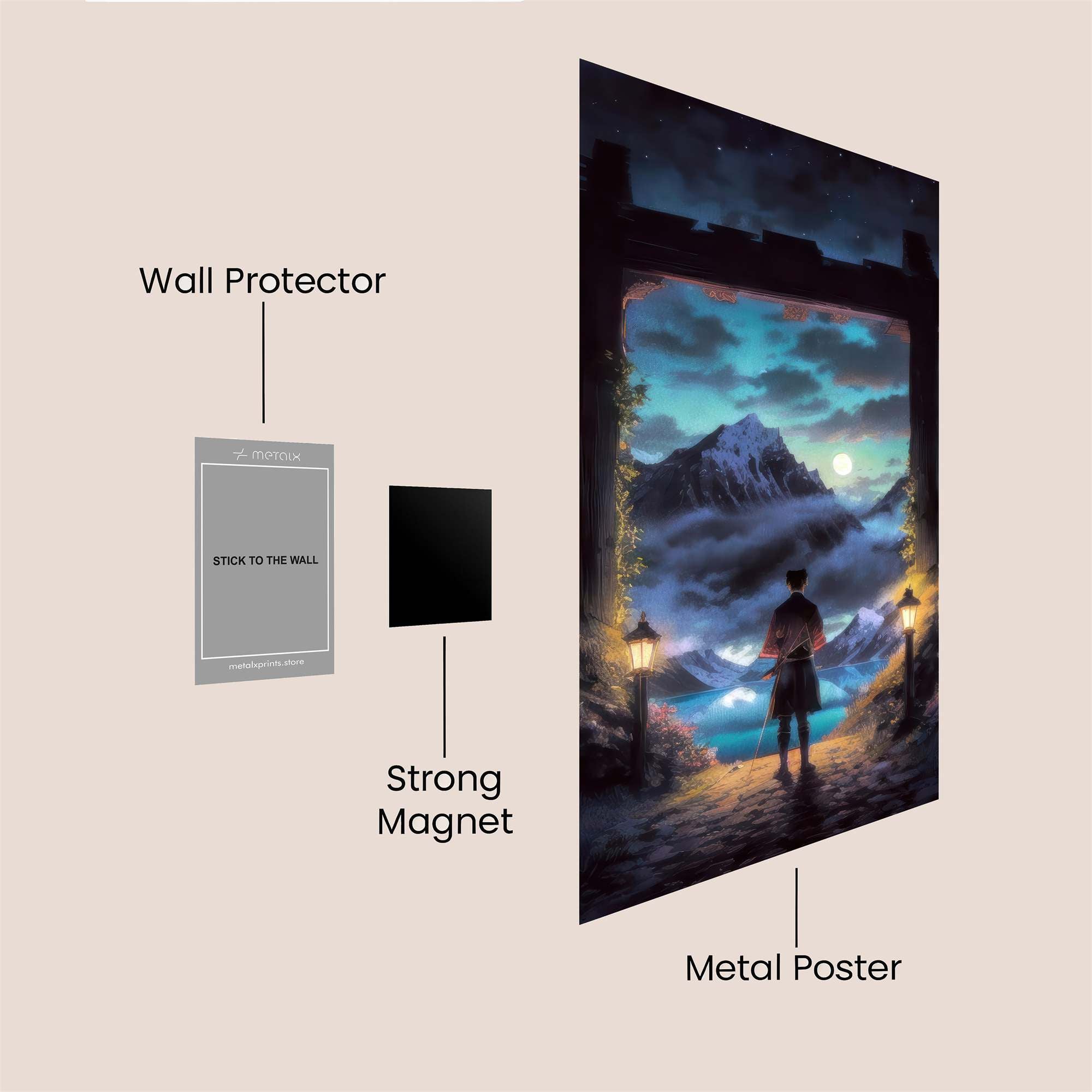 Gateway Serene Safe Wall Magnetic / M