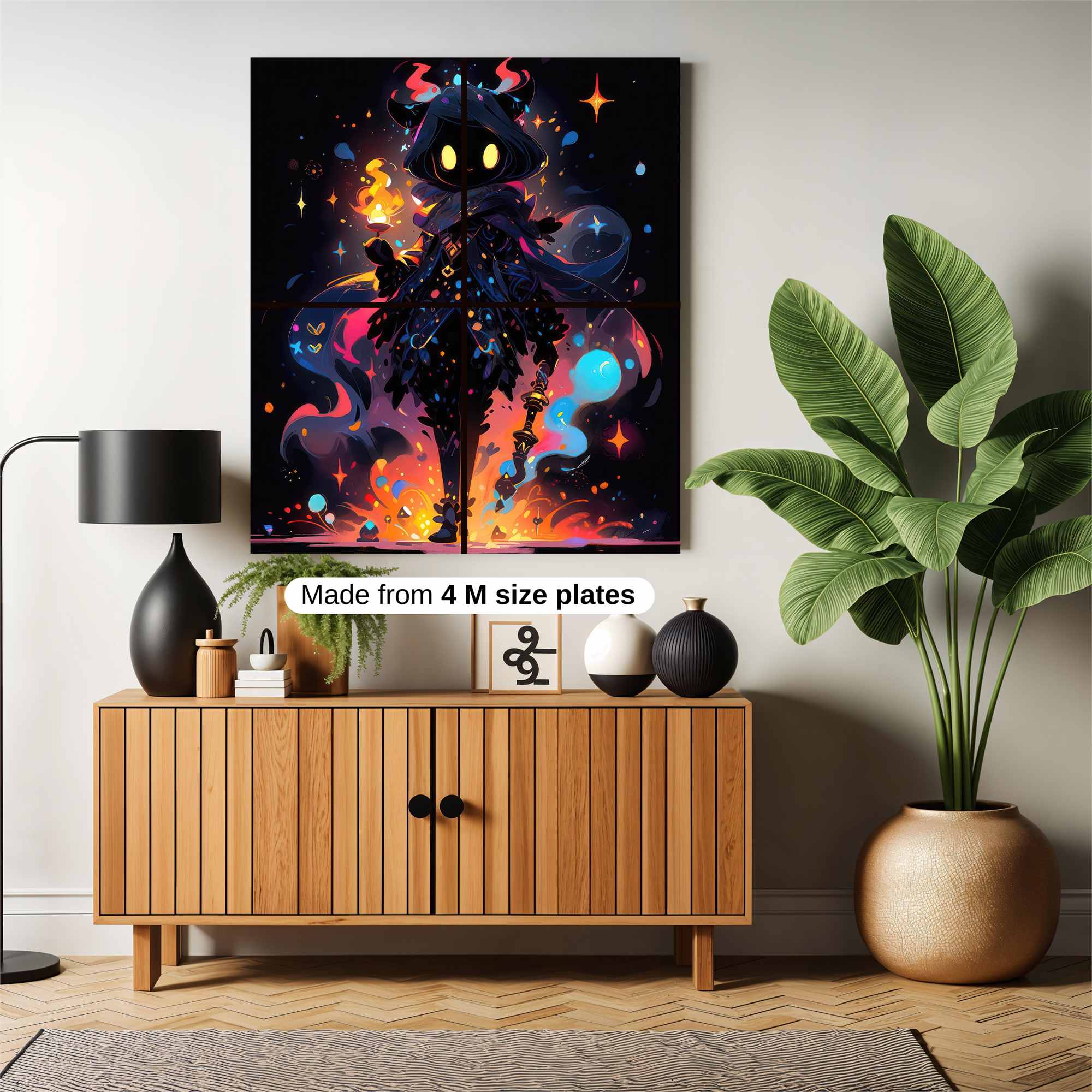 Mystic Blaze Safe Wall Magnetic / M