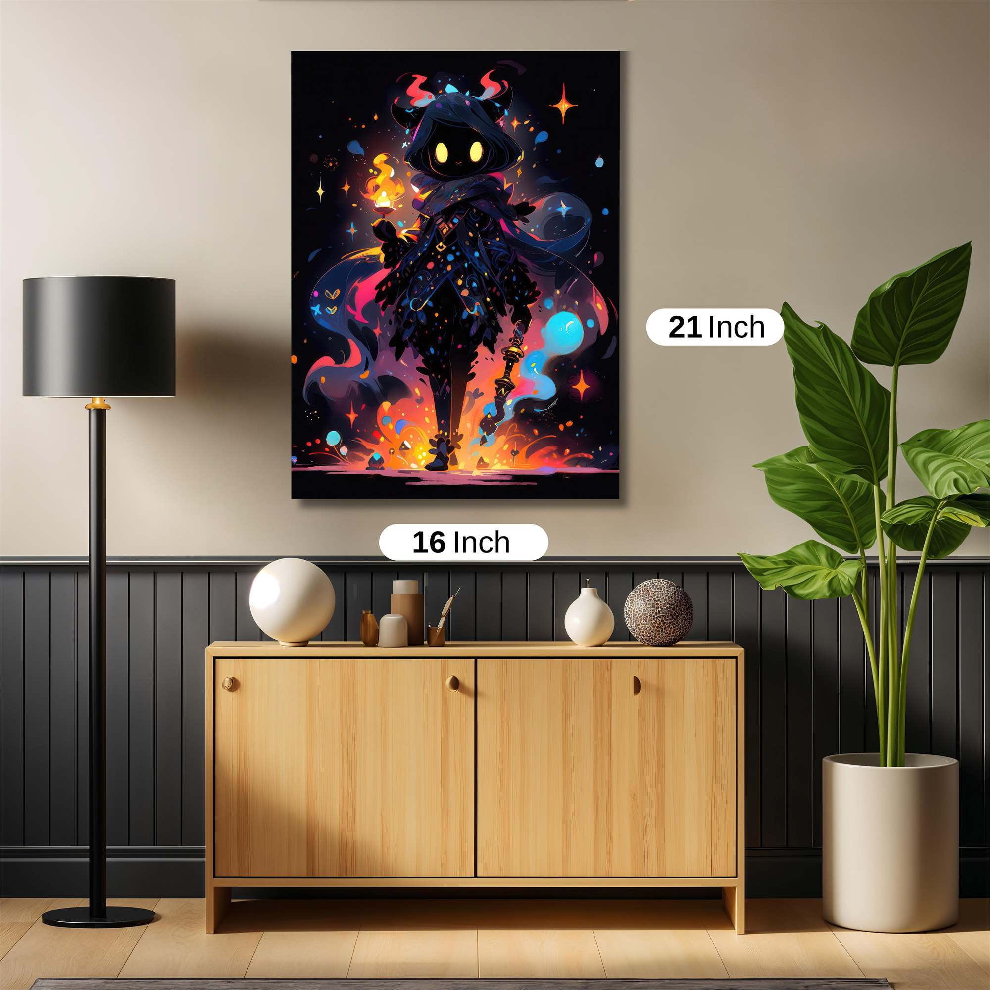 Mystic Blaze Safe Wall Magnetic / M