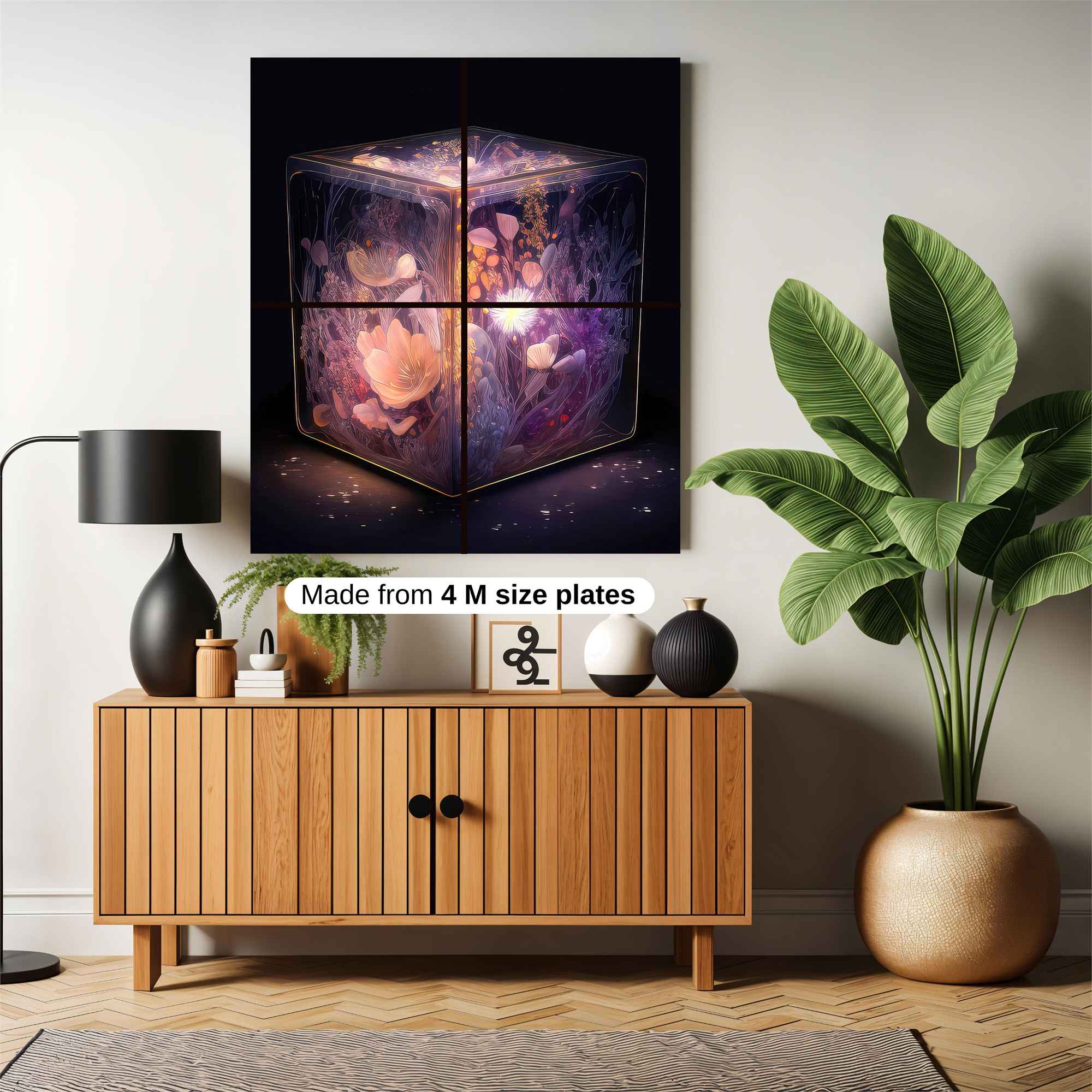 Floral Enigma Safe Wall Magnetic / M