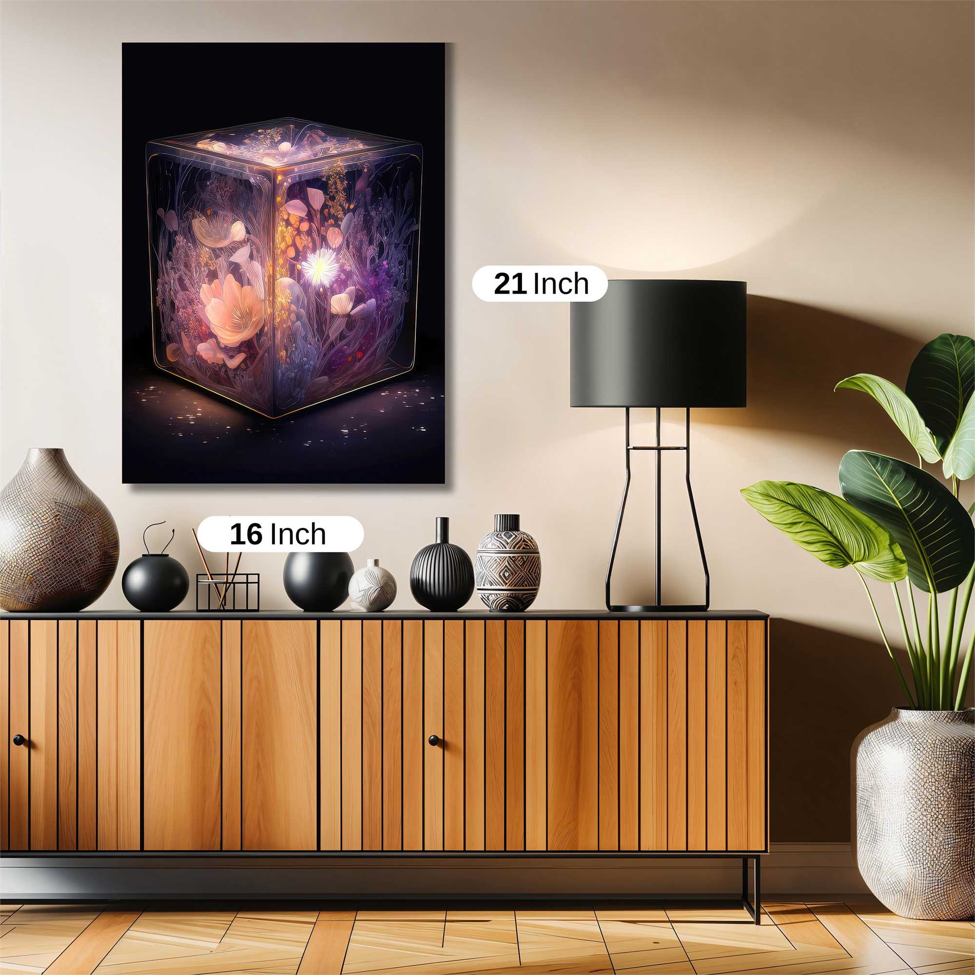 Floral Enigma Safe Wall Magnetic / M