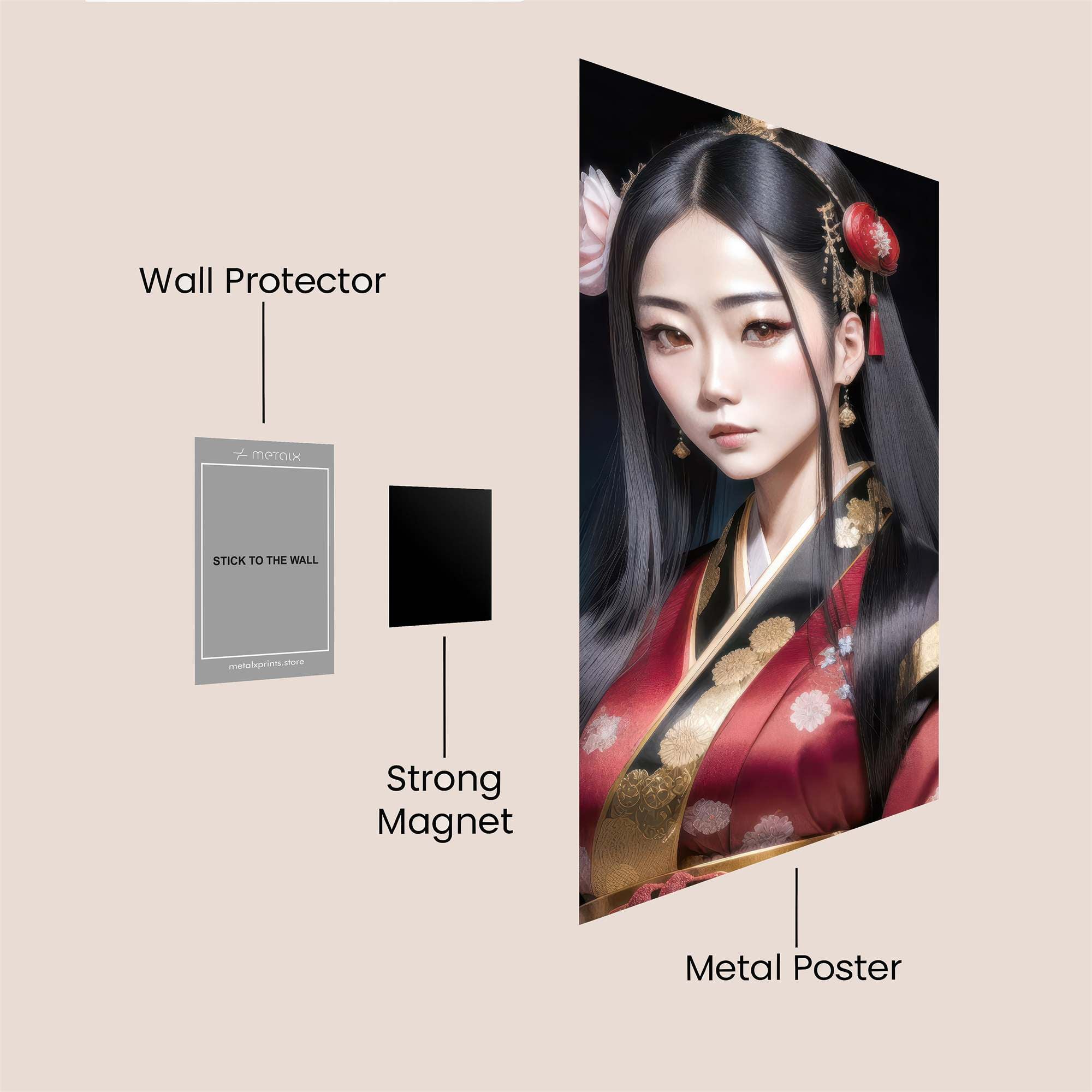 Empress Serene Safe Wall Magnetic / M