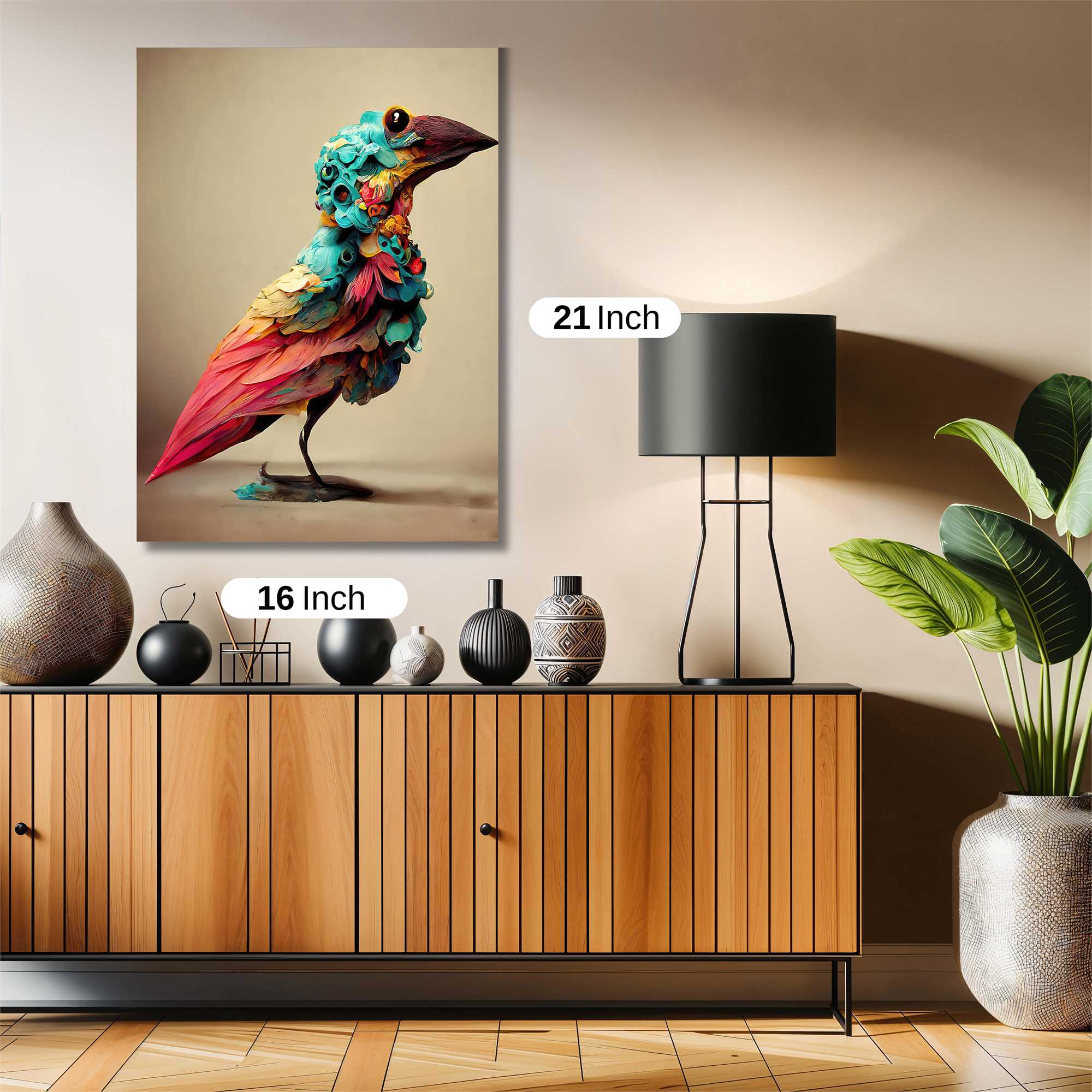 Bird Whimsy Safe Wall Magnetic / M