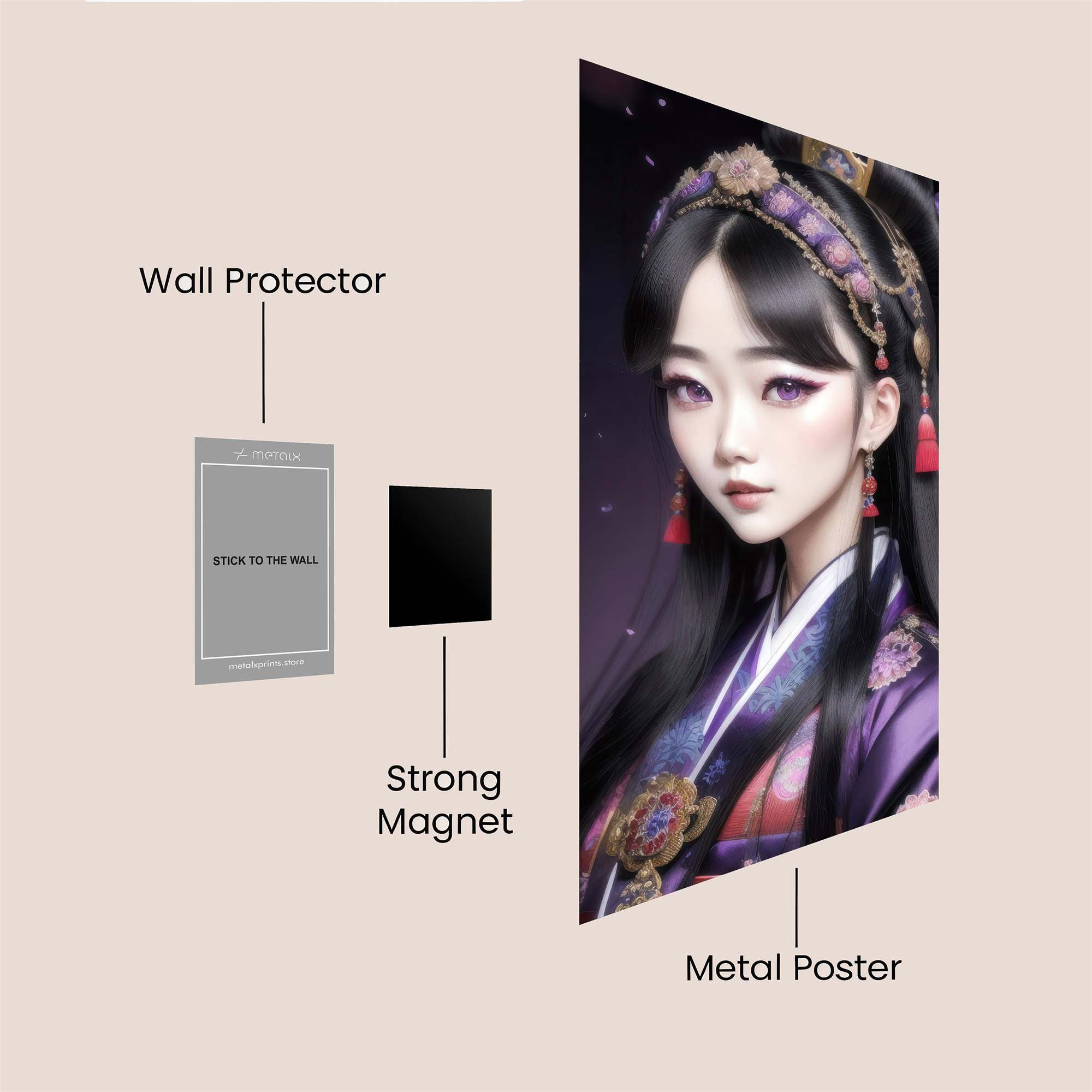 Empress Serenity Safe Wall Magnetic / M