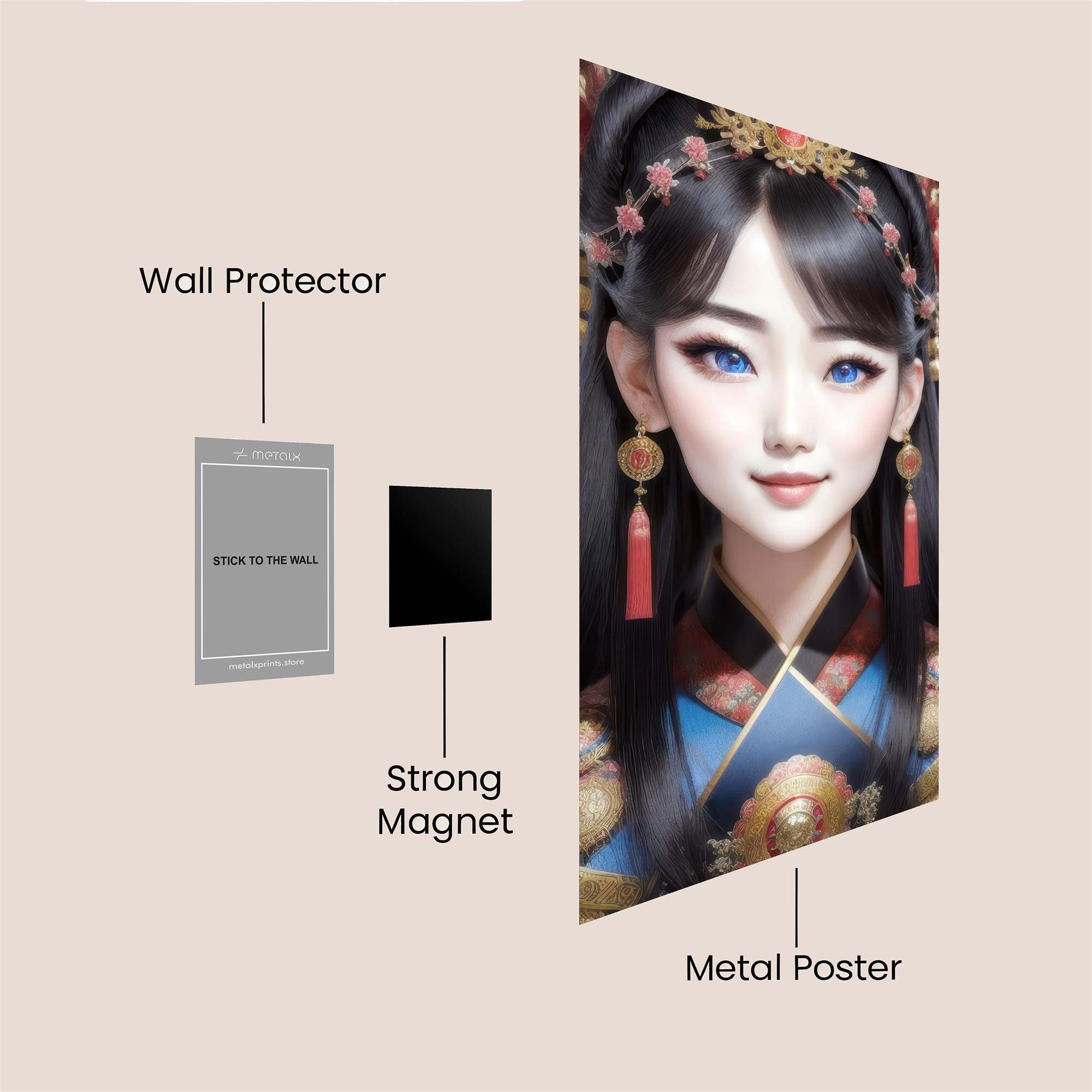 Empress Serene Safe Wall Magnetic / M