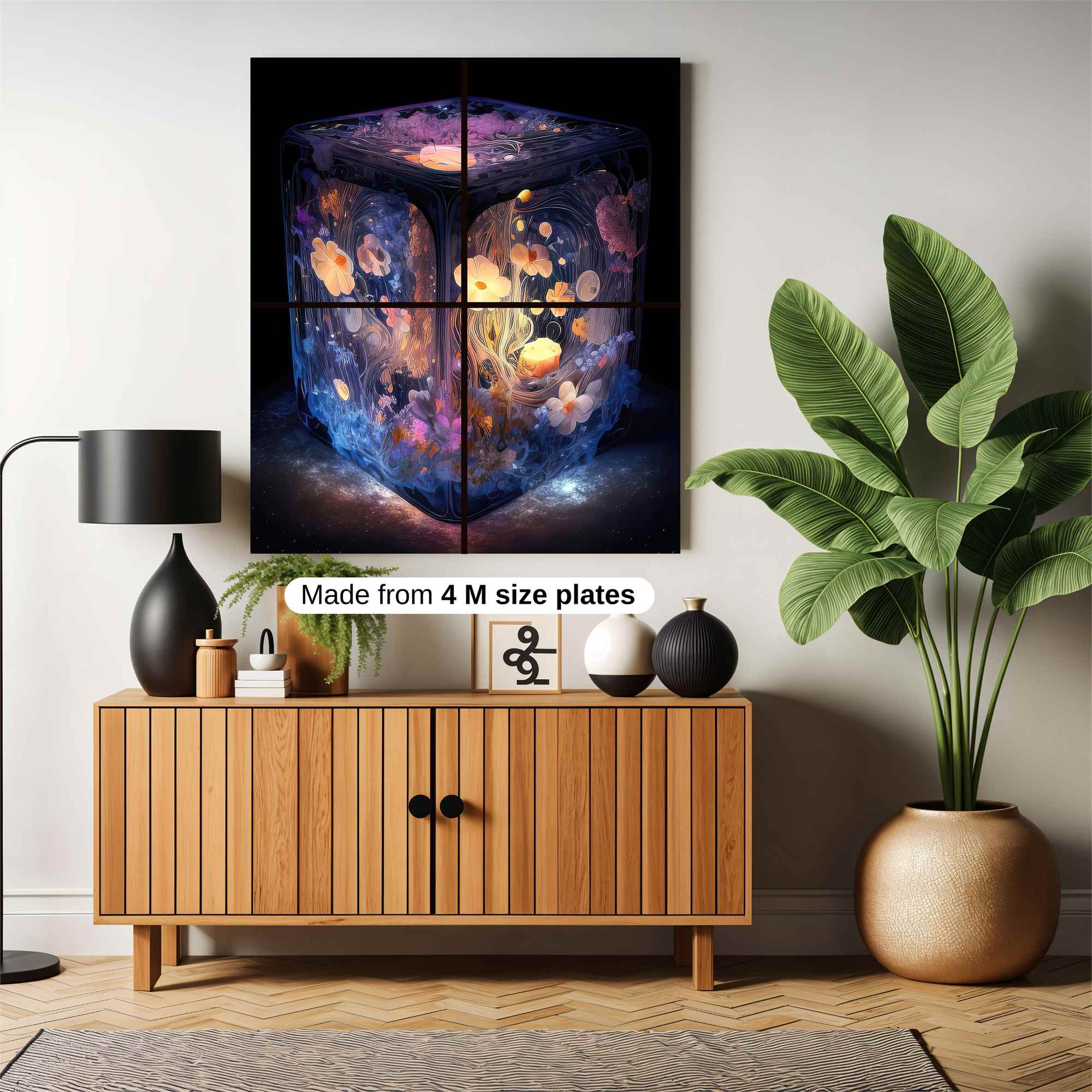 Floral Dream Safe Wall Magnetic / M