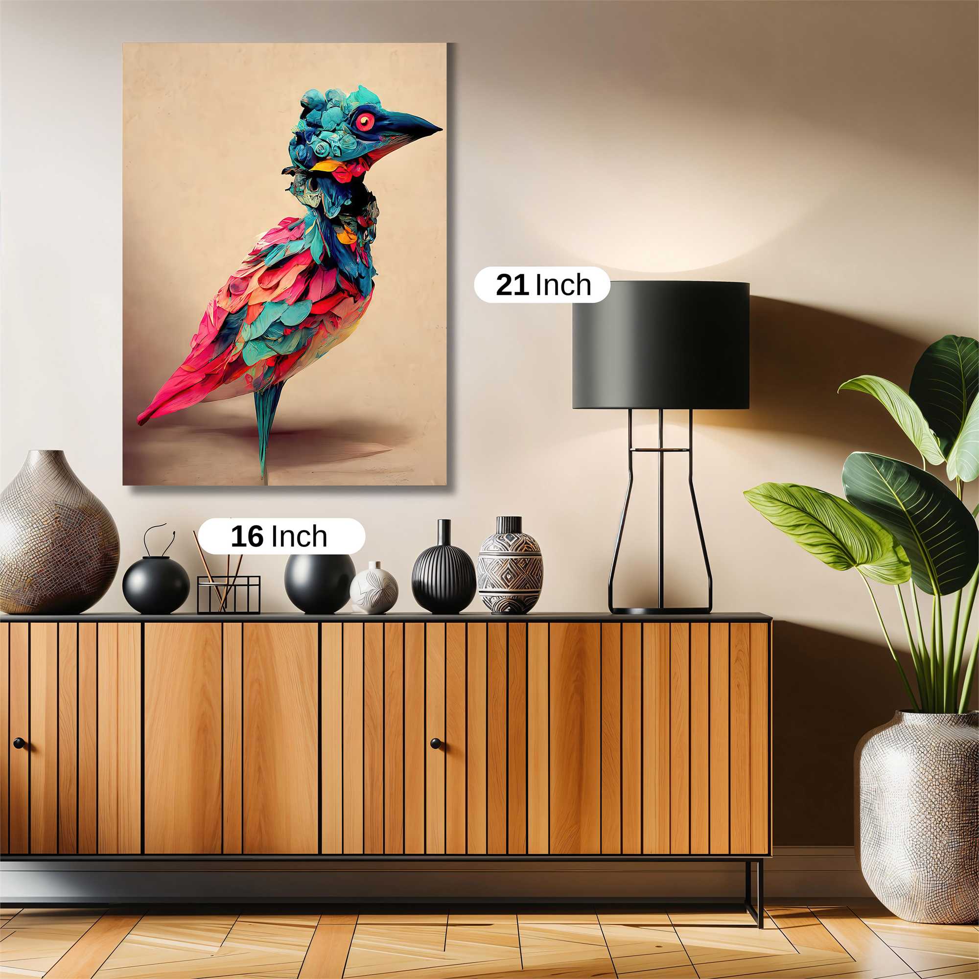 Bird Whimsy Safe Wall Magnetic / M