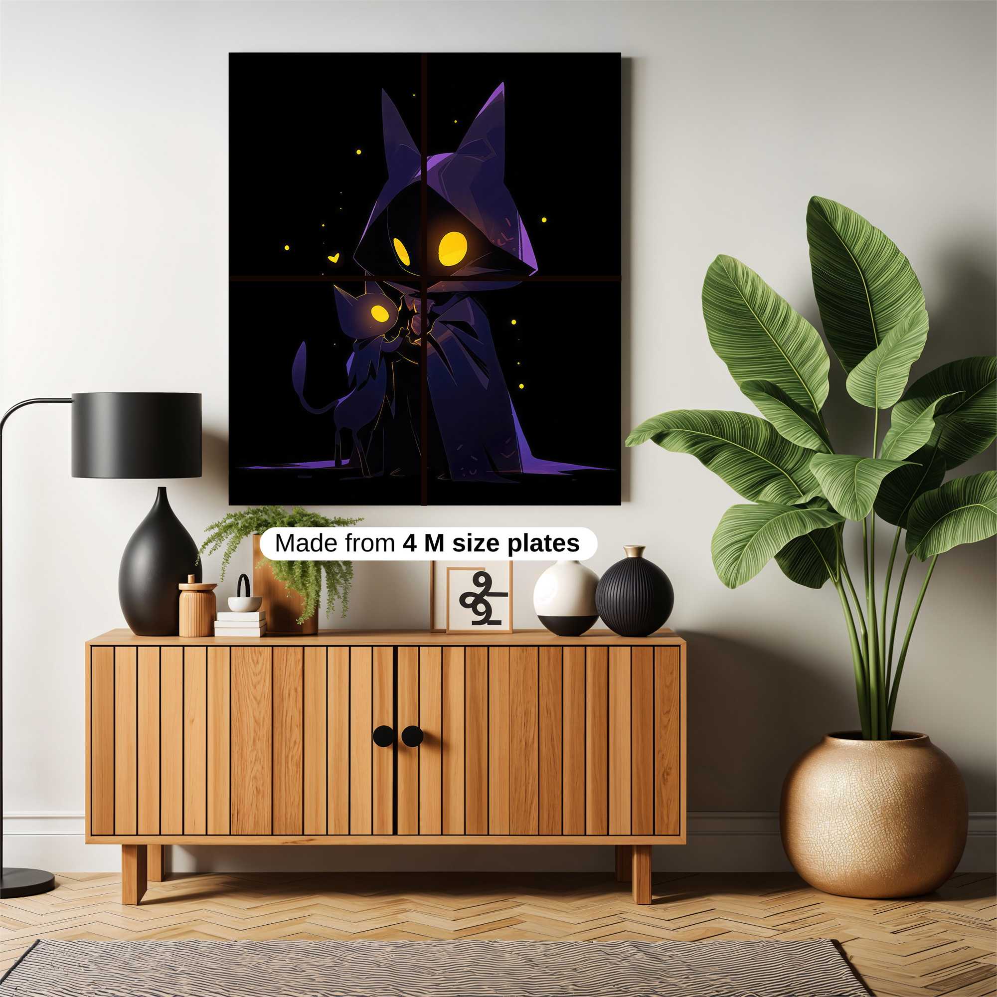 Cat Enigma Safe Wall Magnetic / M