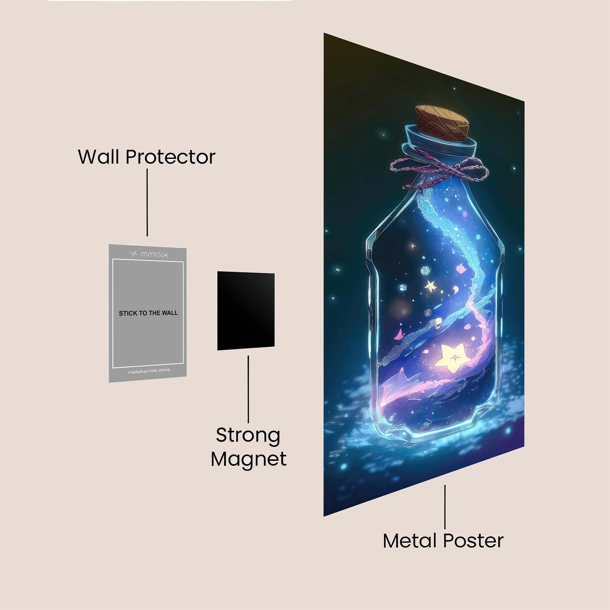 Starlight Serenity Safe Wall Magnetic / M