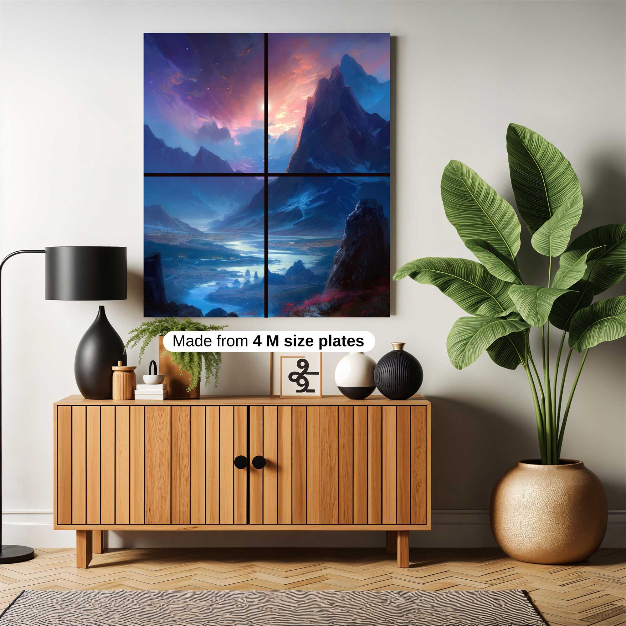 Sunset Serenity Safe Wall Magnetic / M