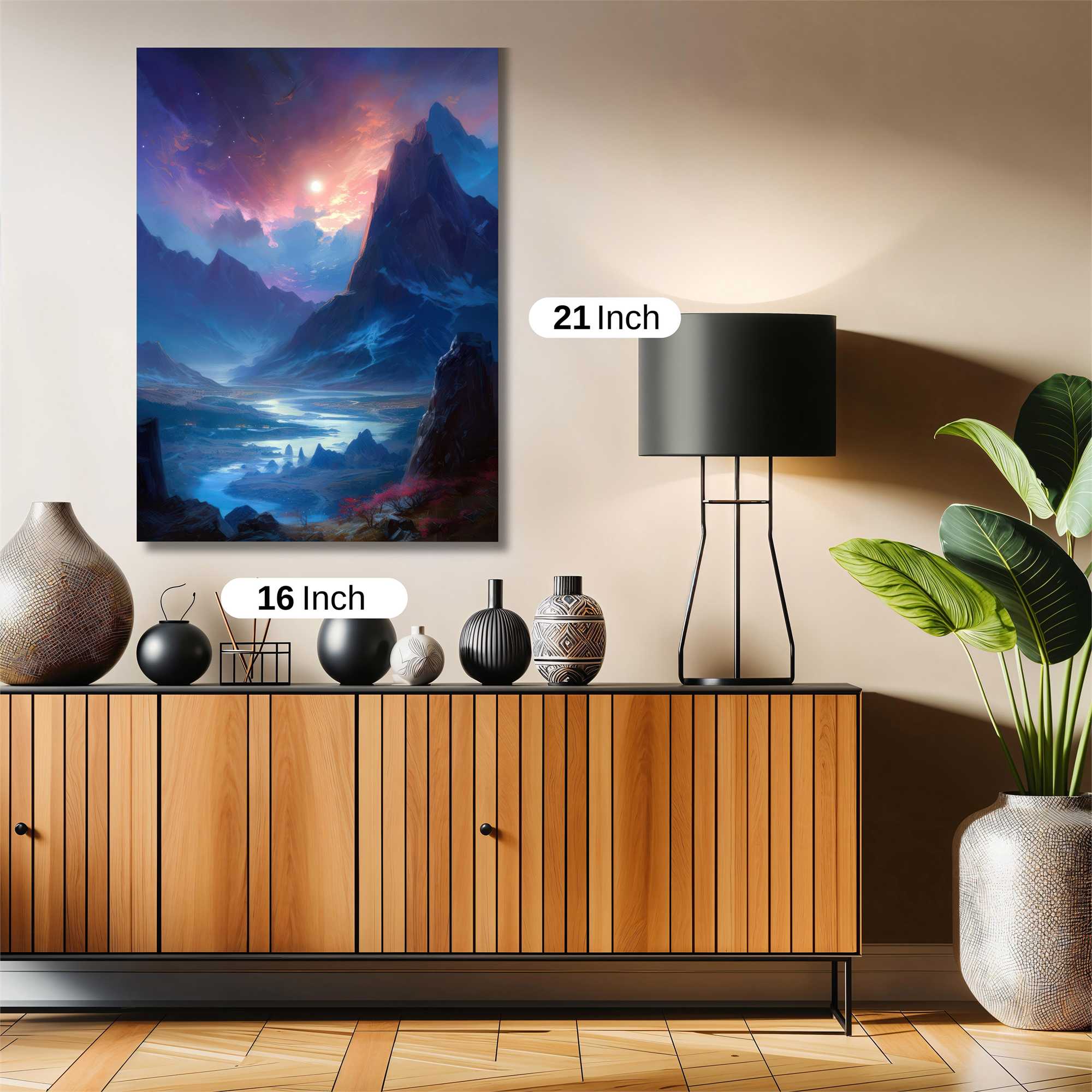 Sunset Serenity Safe Wall Magnetic / M