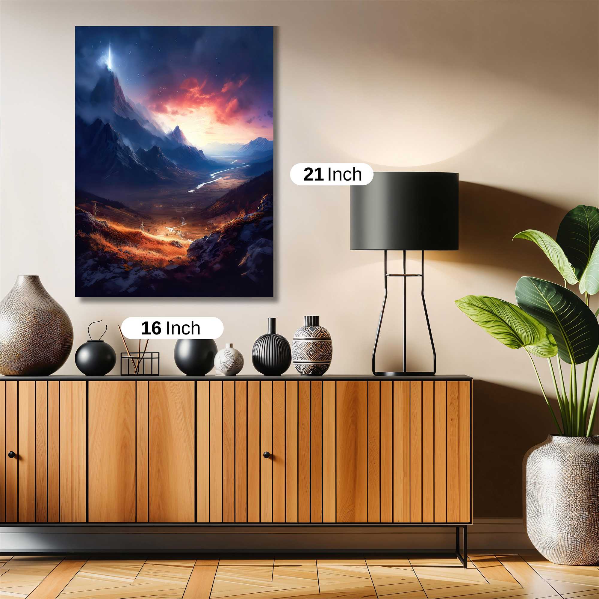 Mountain Majesty Safe Wall Magnetic / M