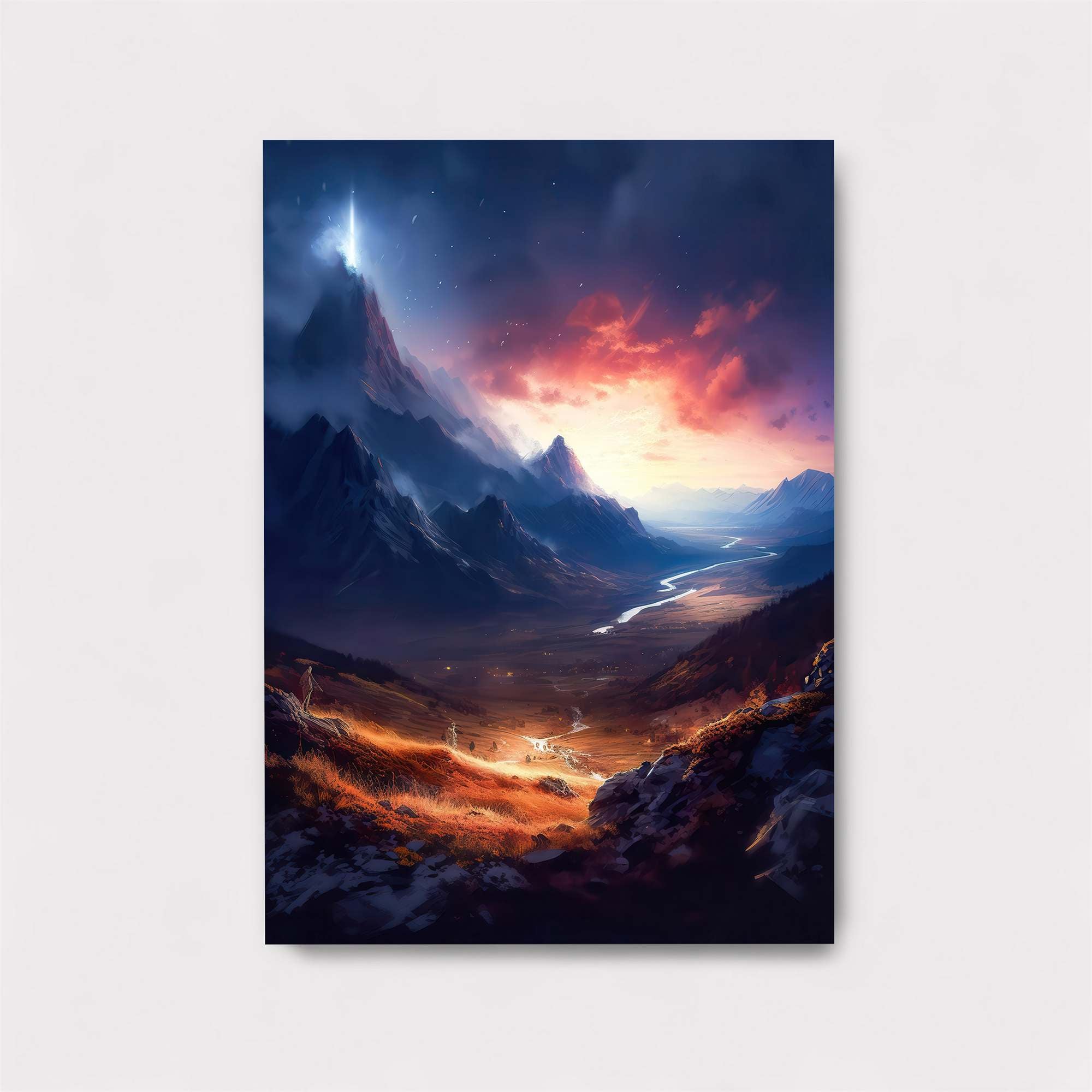 Mountain Majesty Safe Wall Magnetic / M