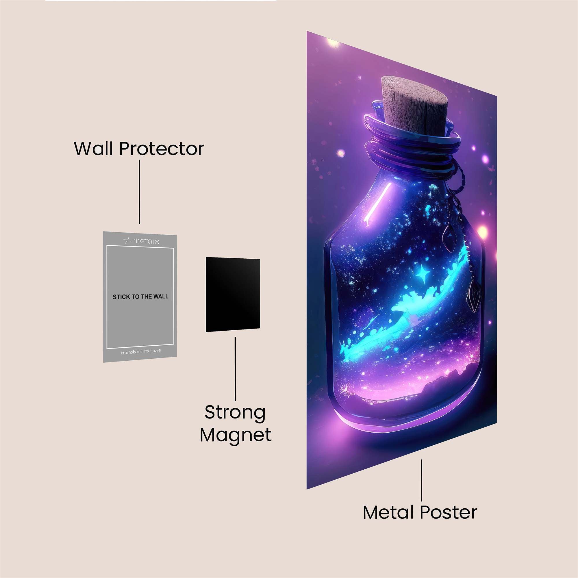 Stardust Dream Safe Wall Magnetic / M