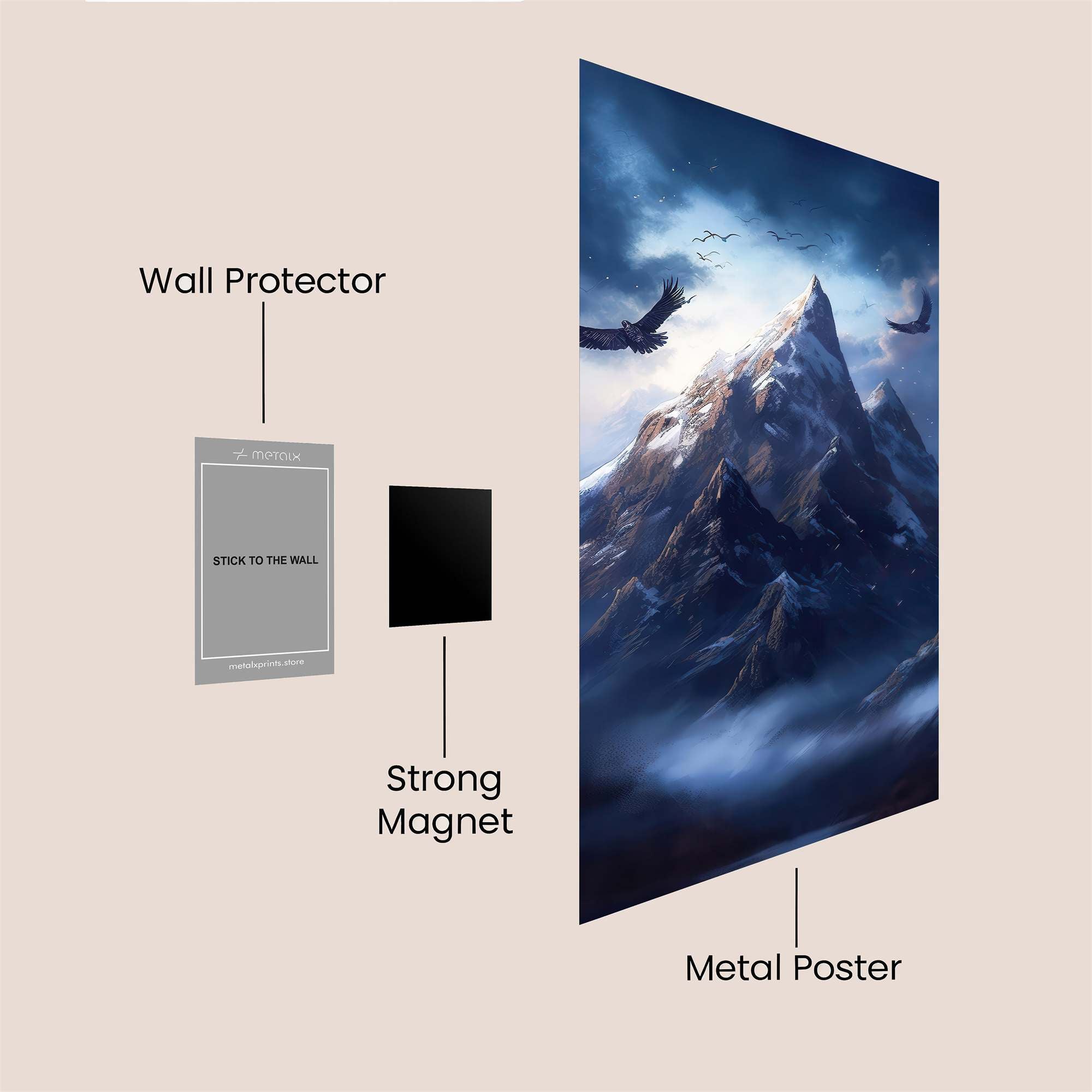 Eagle Serenity Safe Wall Magnetic / M