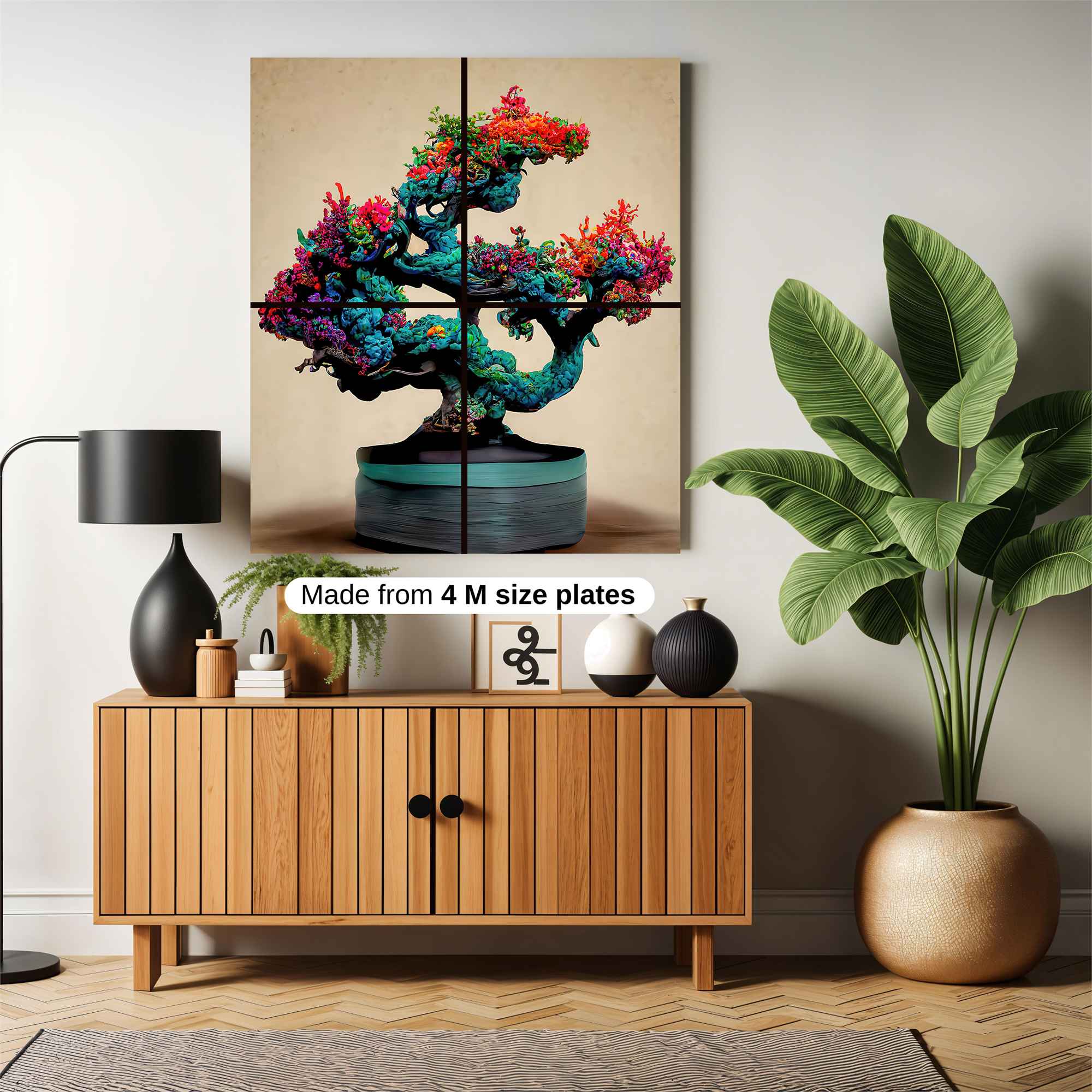 Bonsai Whimsy Safe Wall Magnetic / M