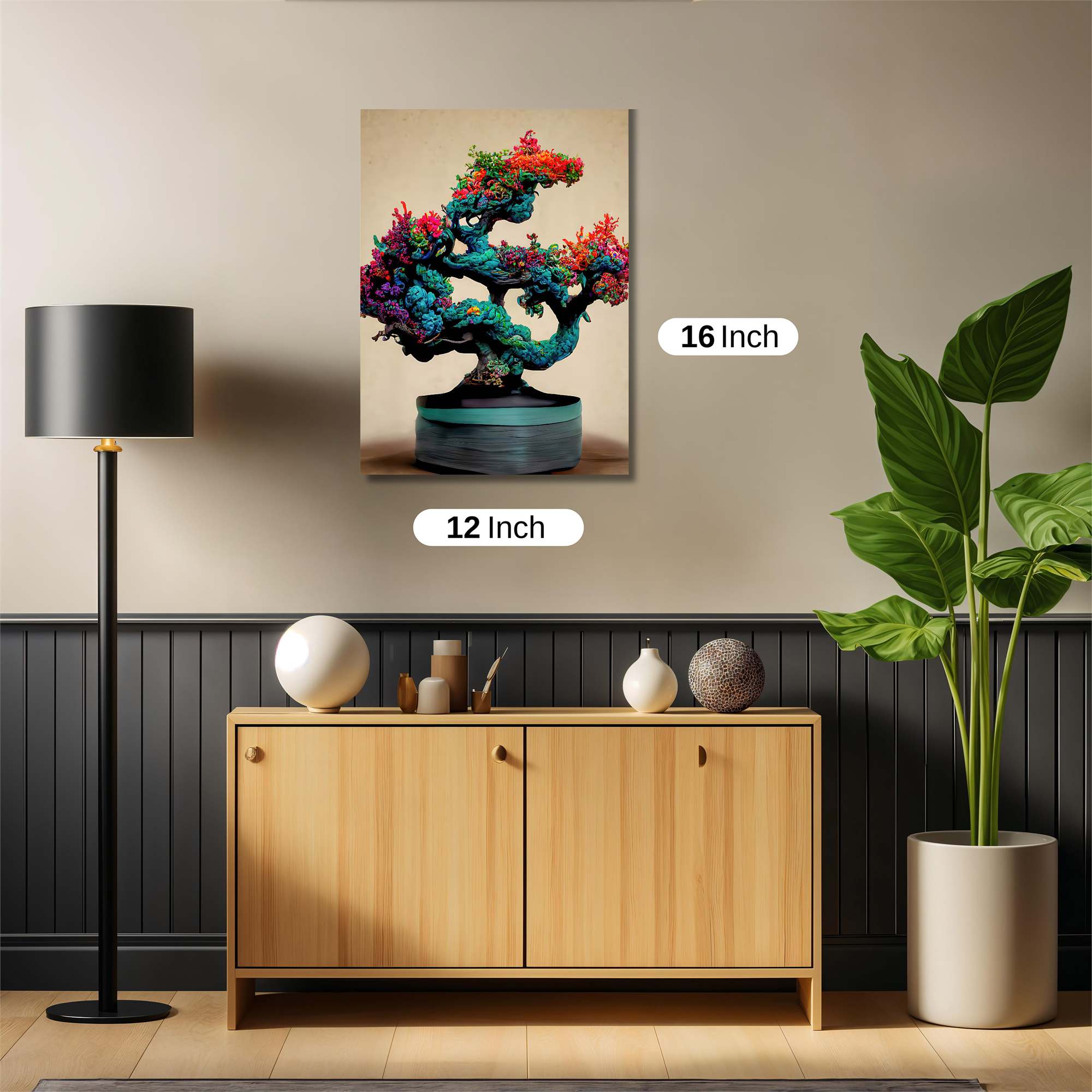 Bonsai Whimsy Safe Wall Magnetic / M