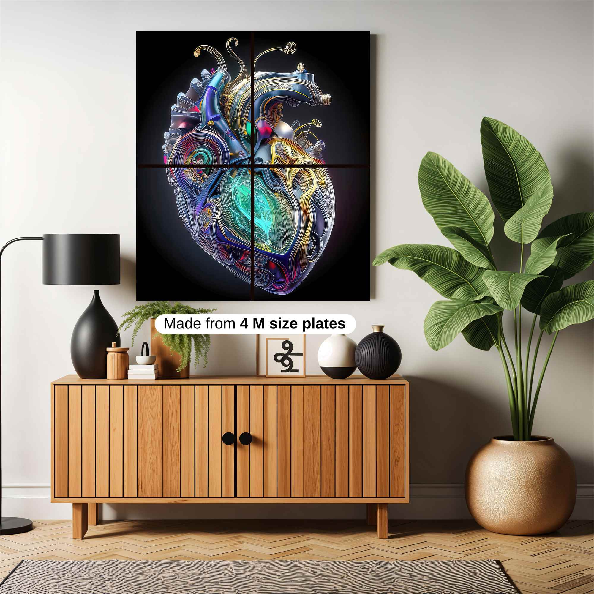 Heartbeat Enigma Safe Wall Magnetic / M