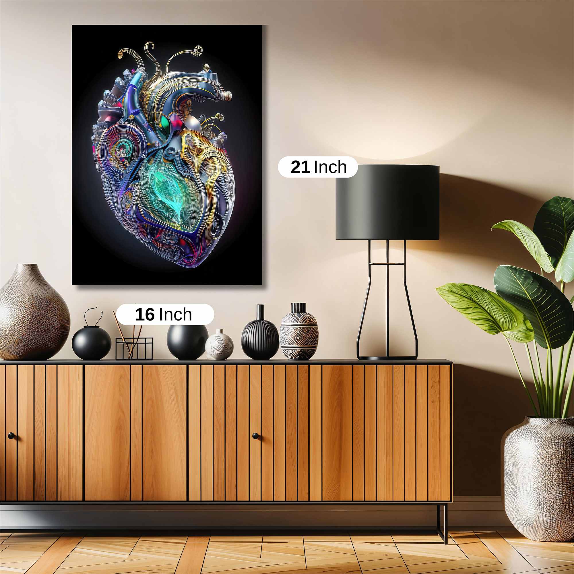 Heartbeat Enigma Safe Wall Magnetic / M