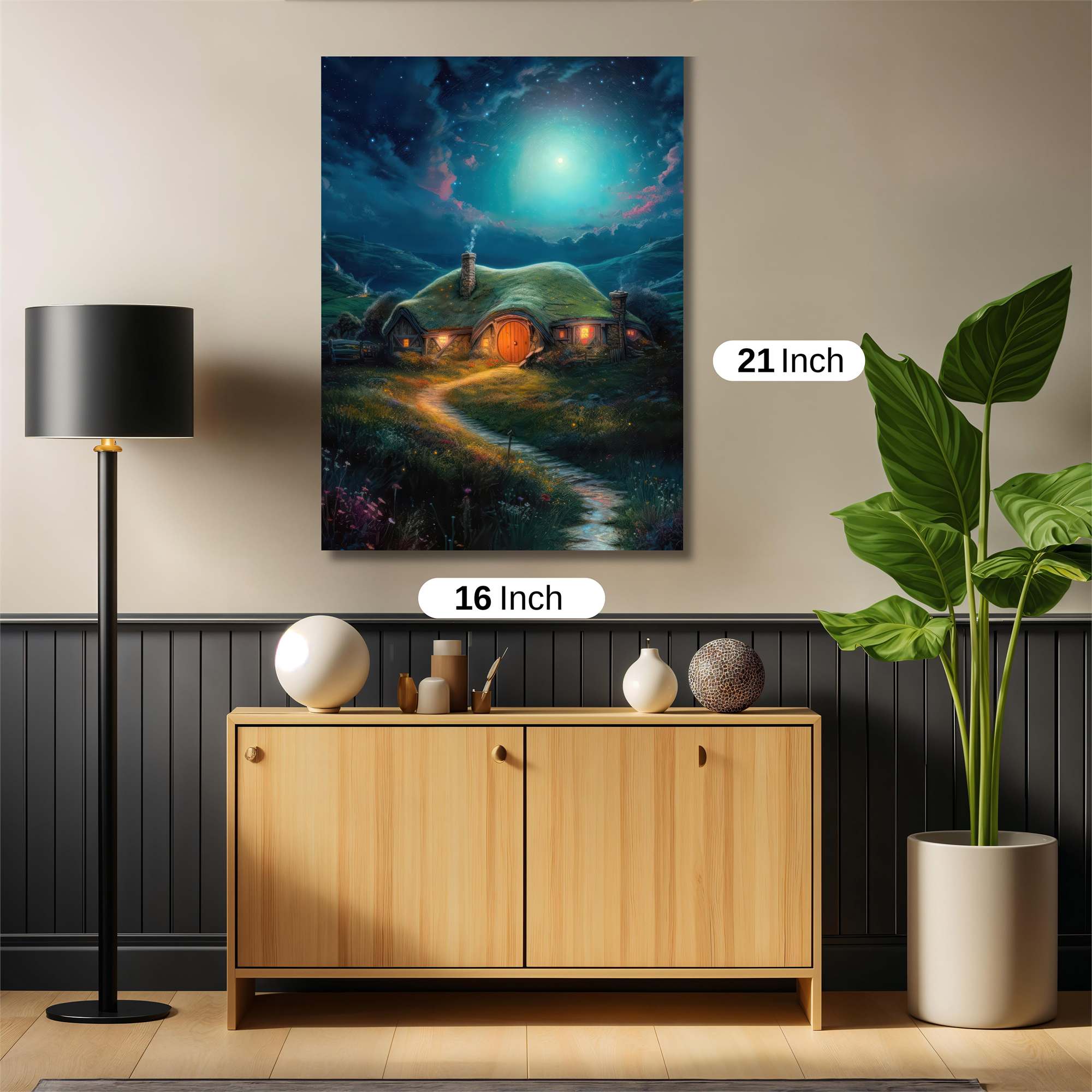 Hobbiton Dream Safe Wall Magnetic / M