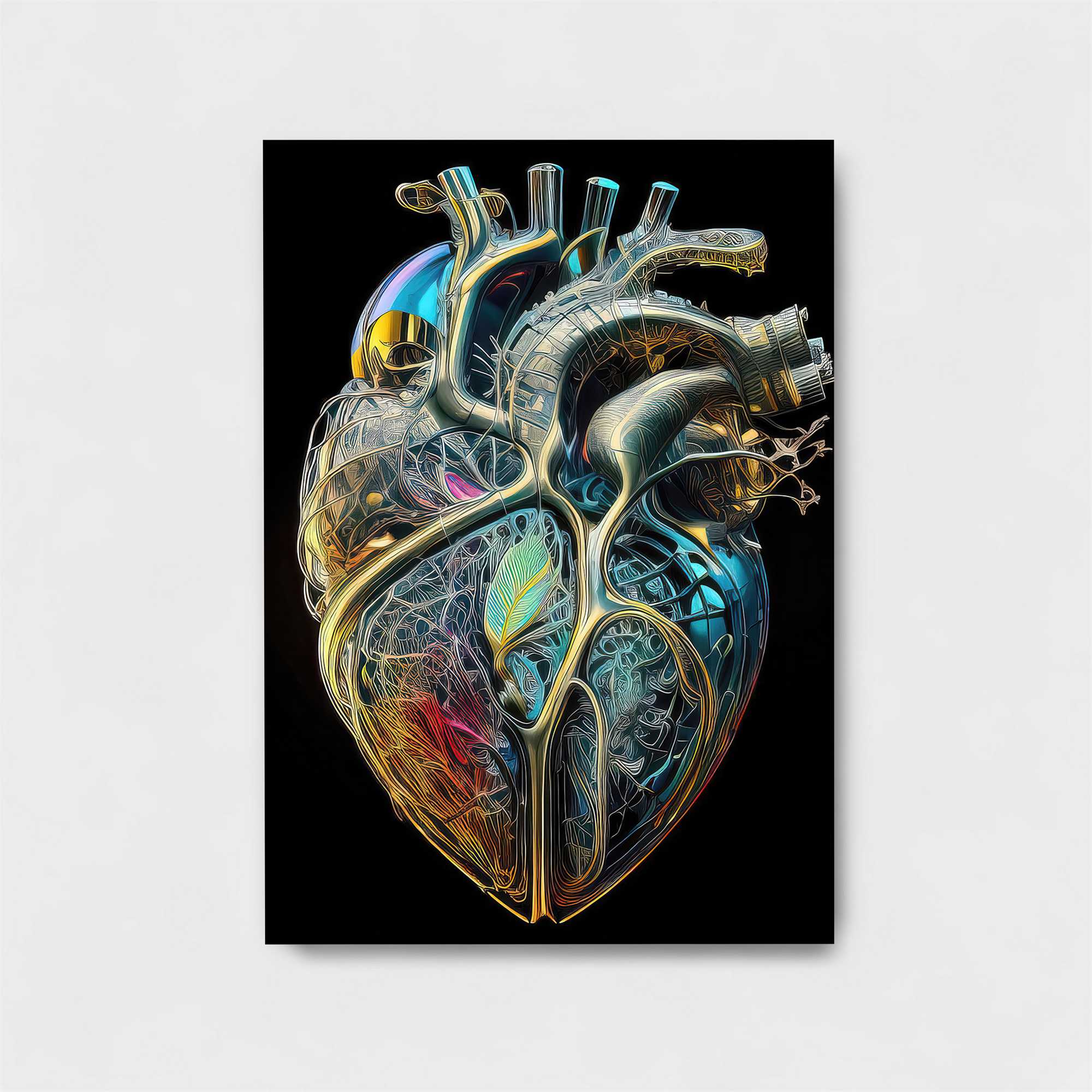 Heart Luminous Safe Wall Magnetic / M