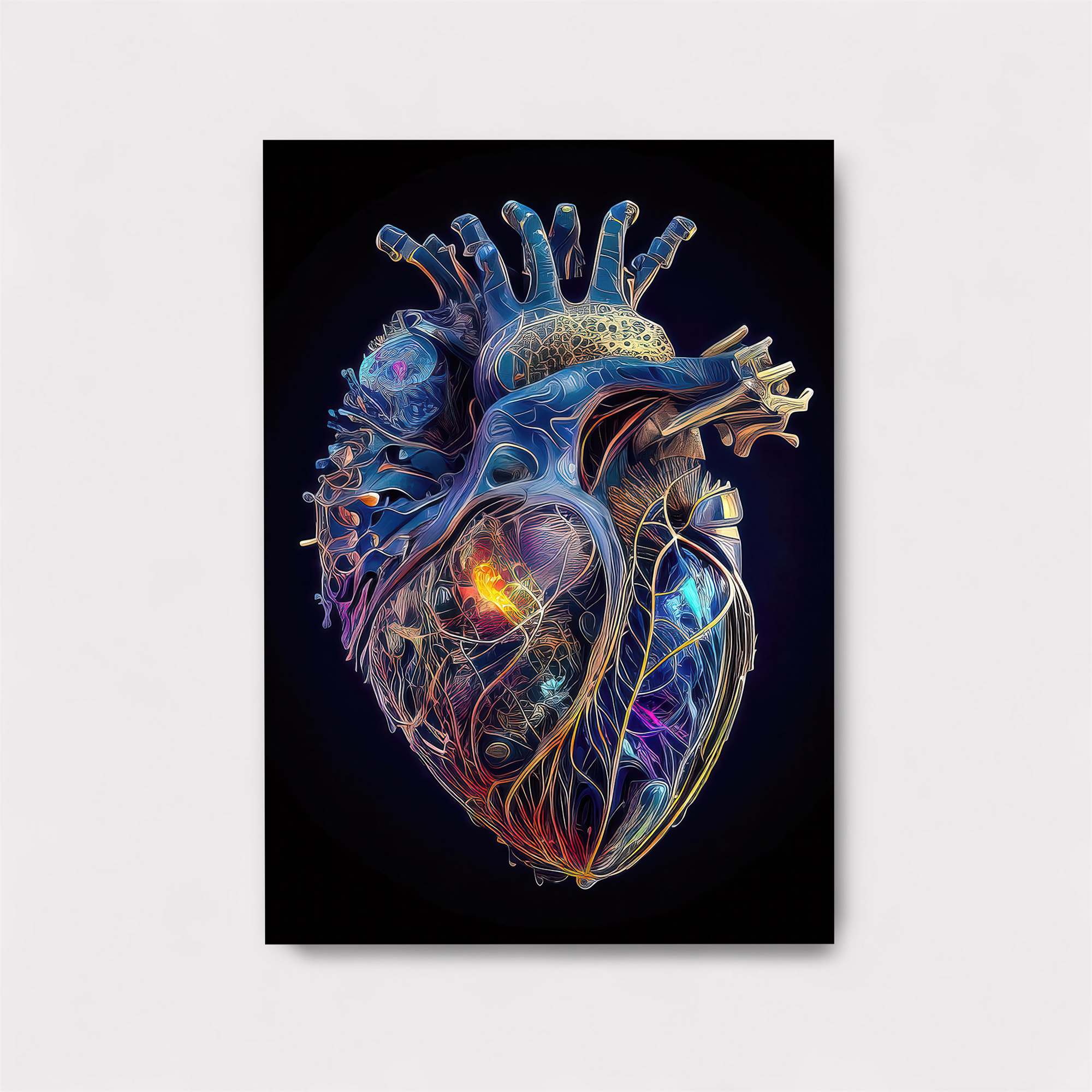 Heart Luminous Safe Wall Magnetic / M